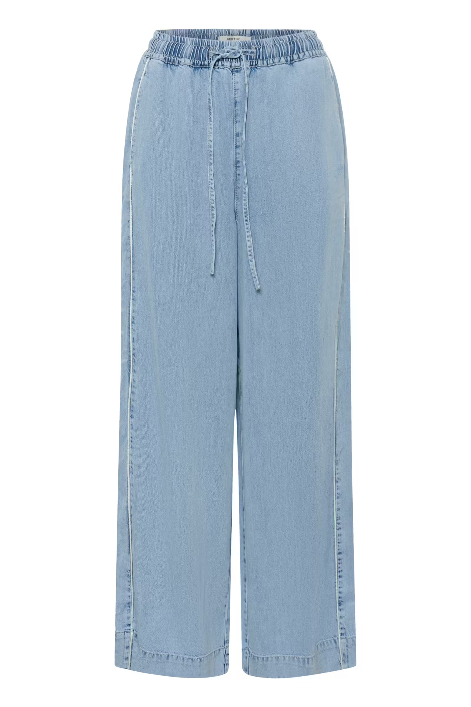 GESTUZ Pants "Sea" mid denim blue