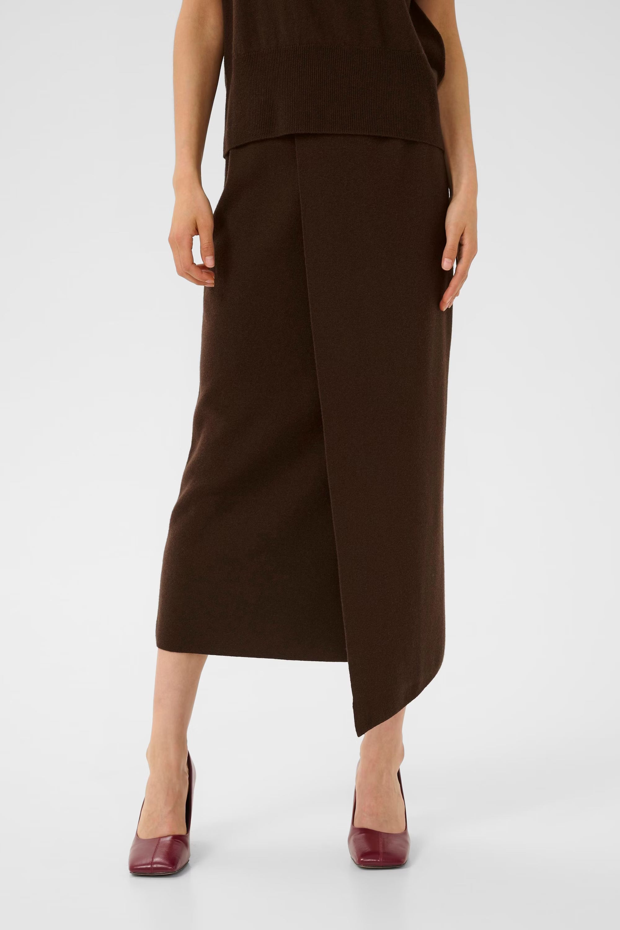 GESTUZ Skirt "Manzi" brown