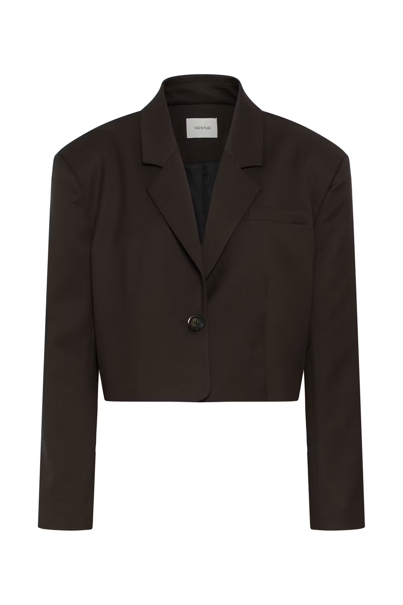 GESTUZ Short Blazer "Paula" ganache