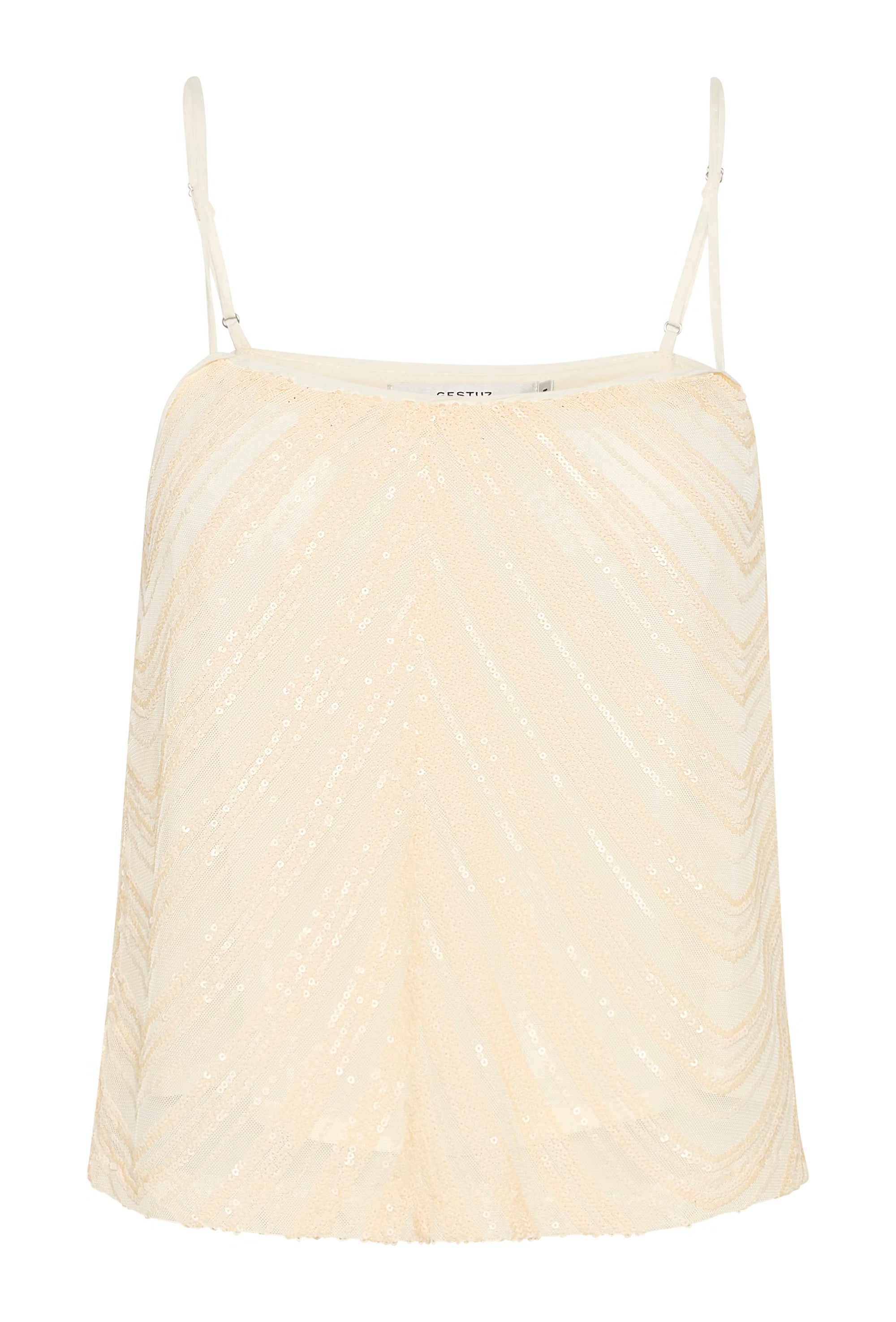 GESTUZ Top "Glira" butteryellow