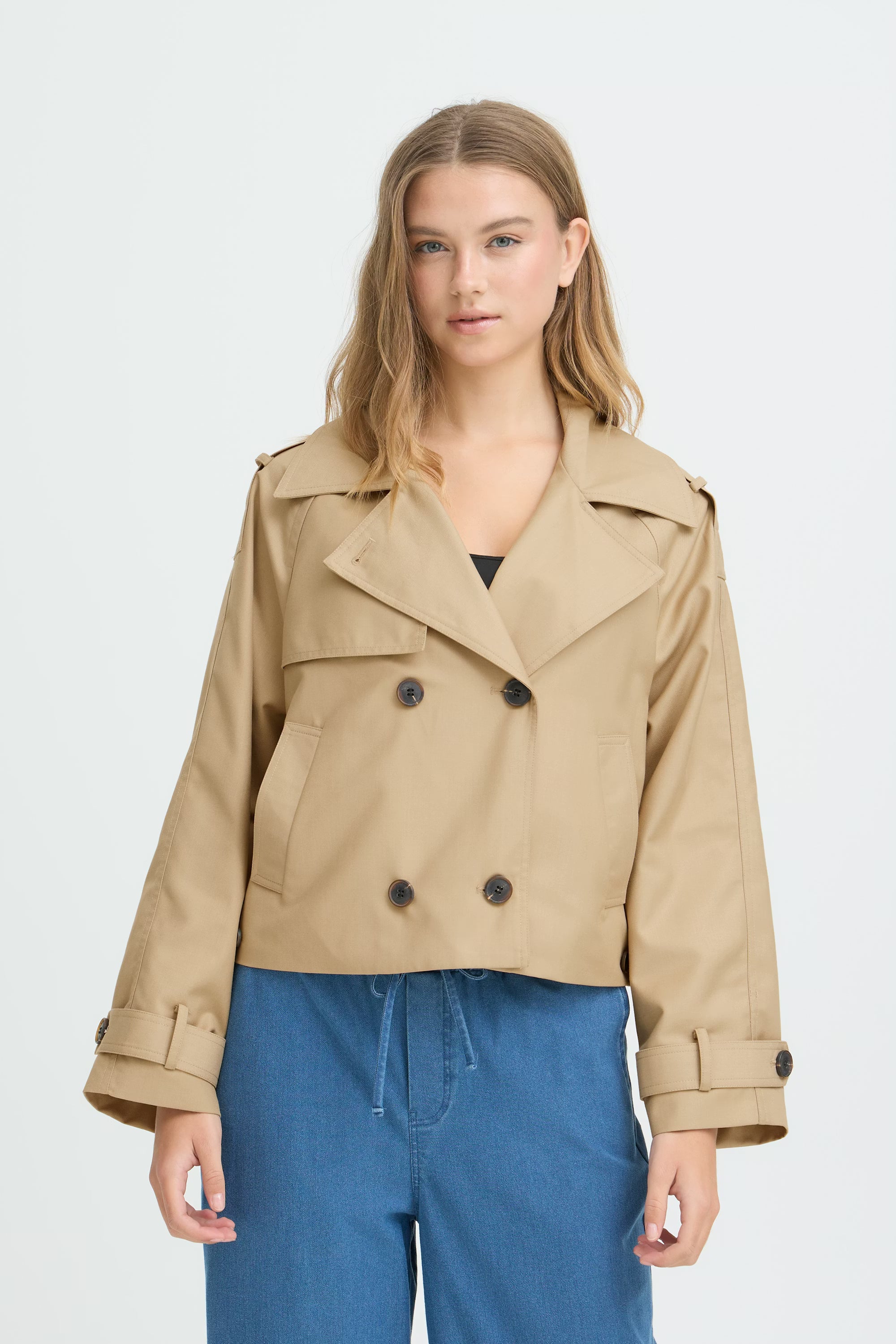 ICHI Jacket "Eparza" cornstalk