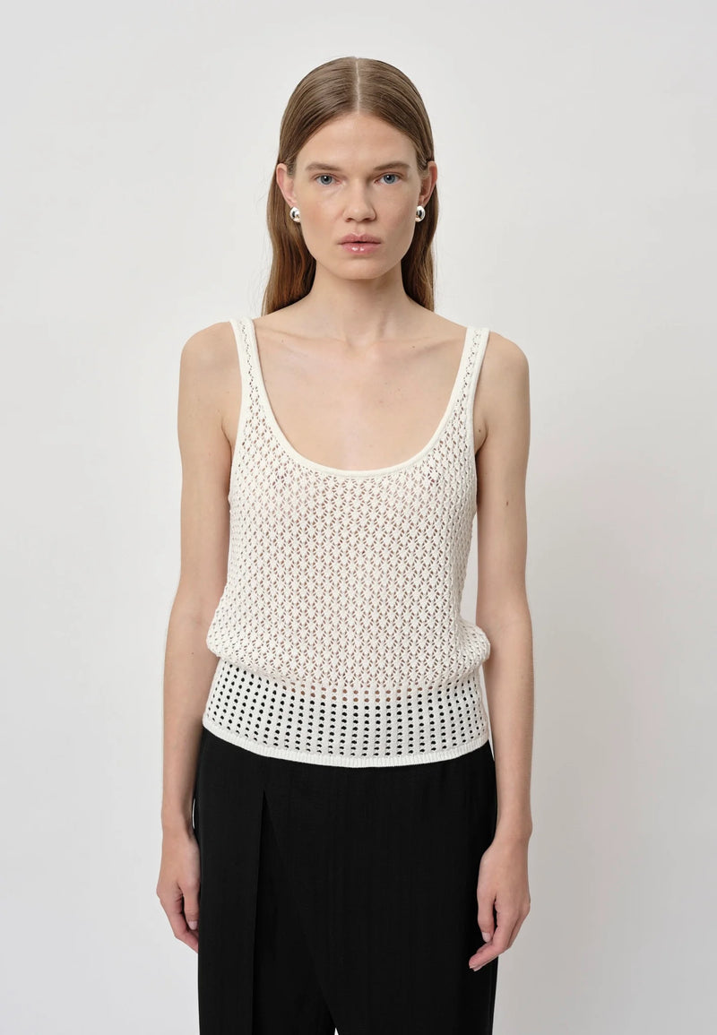 Herskind Top Callum knit creme