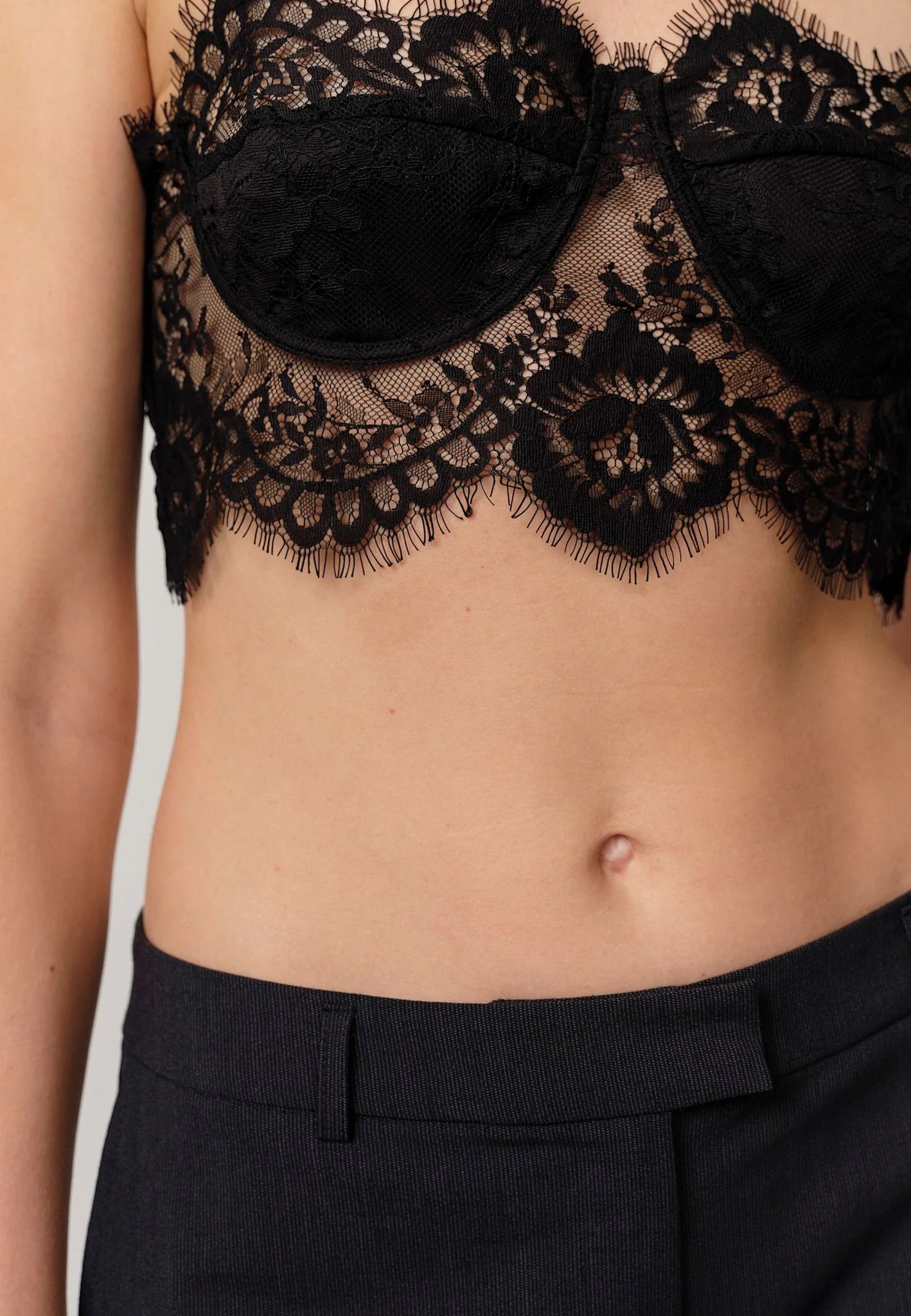 HERSKIND Top "Lilly" black
