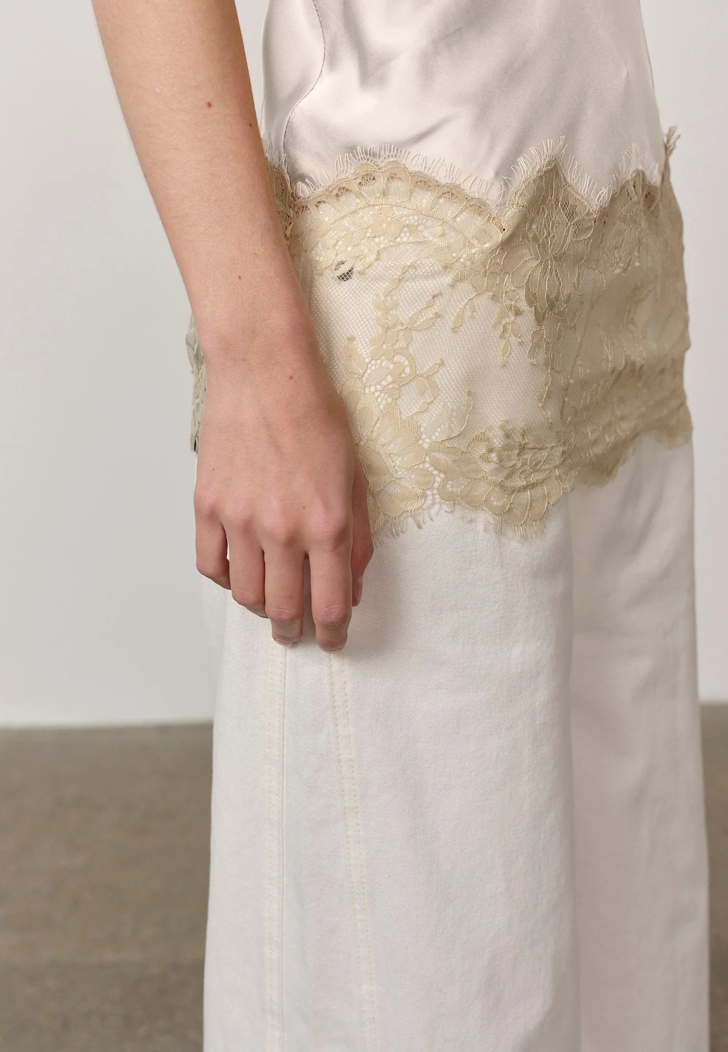 HERSKIND Top "Linnea" creme
