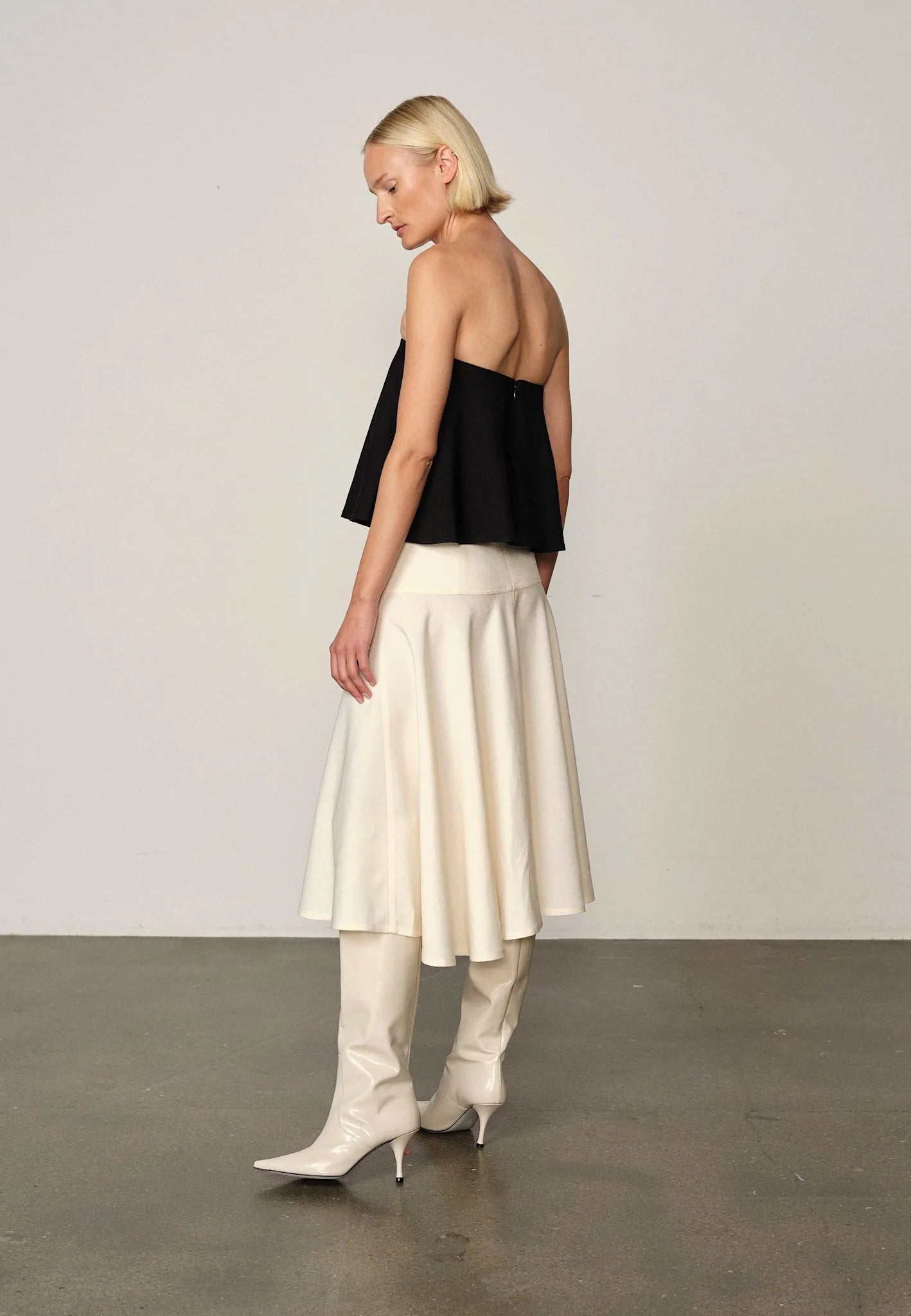 HERSKIND Skirt "Blaze" offwhite