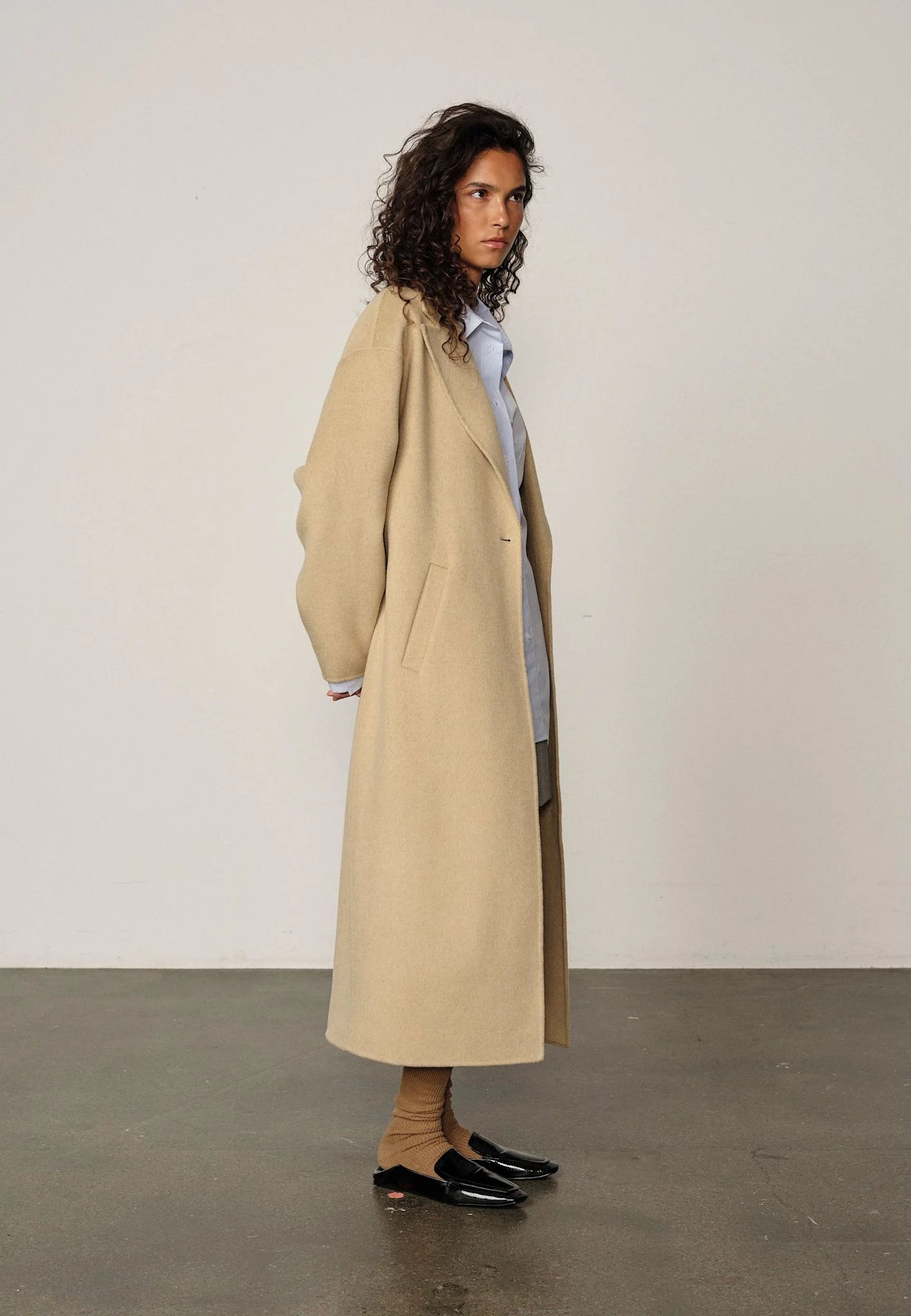 HERSKIND Coat "Zion" butter yellow