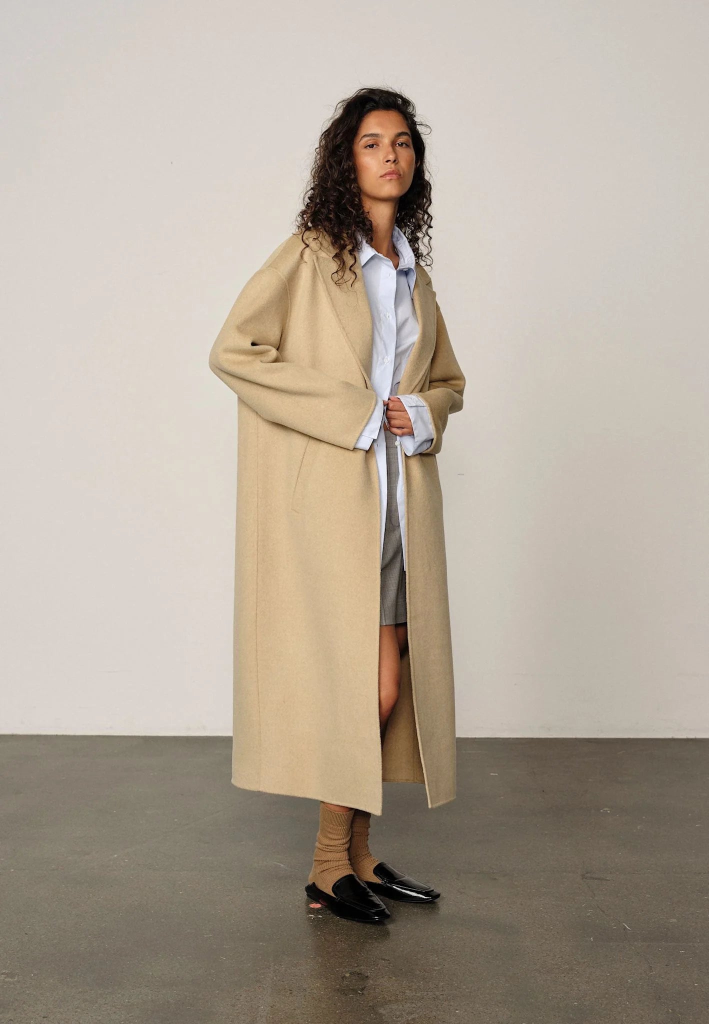 HERSKIND Coat "Zion" butter yellow