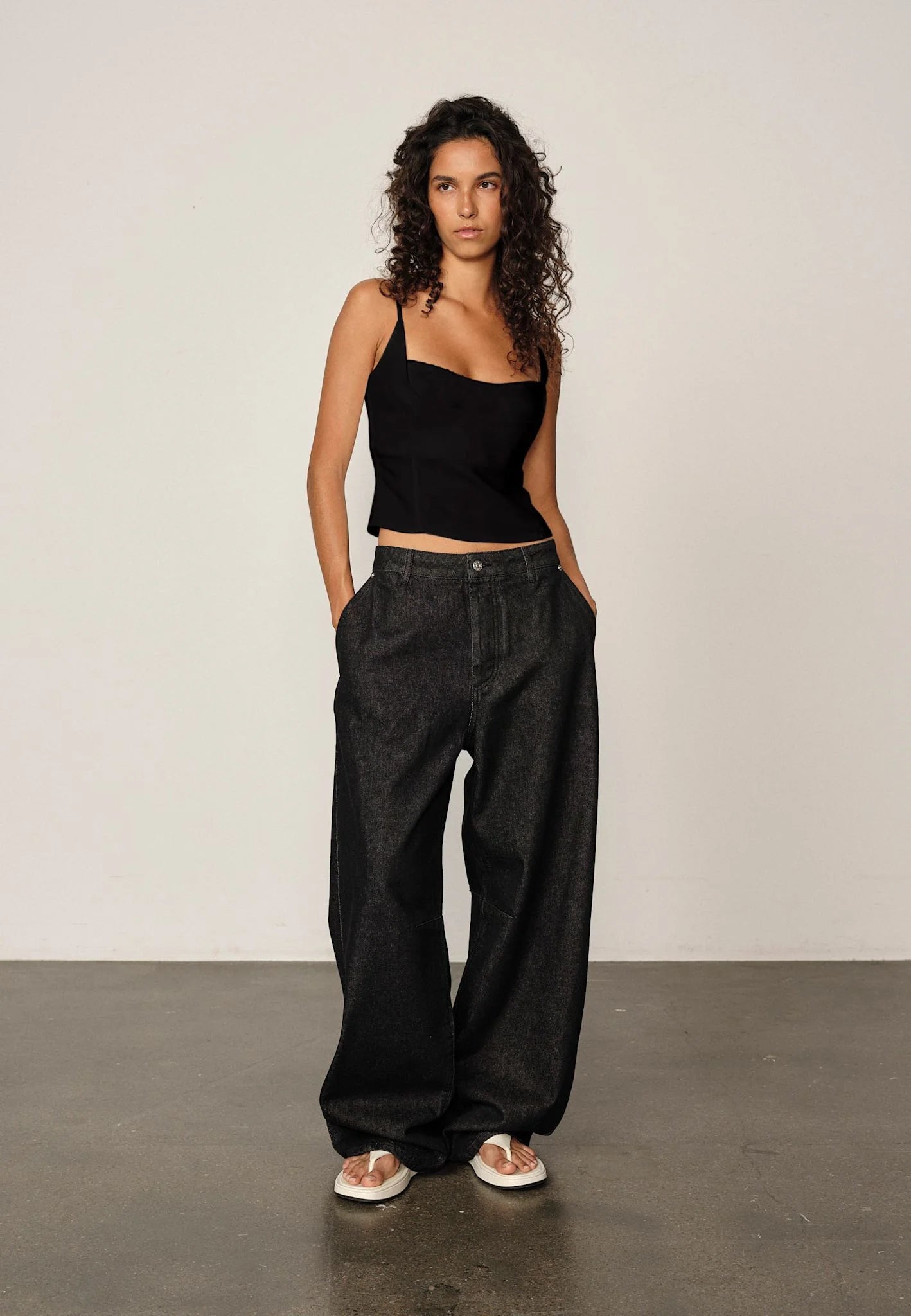 HERSKIND Top "Toma" black