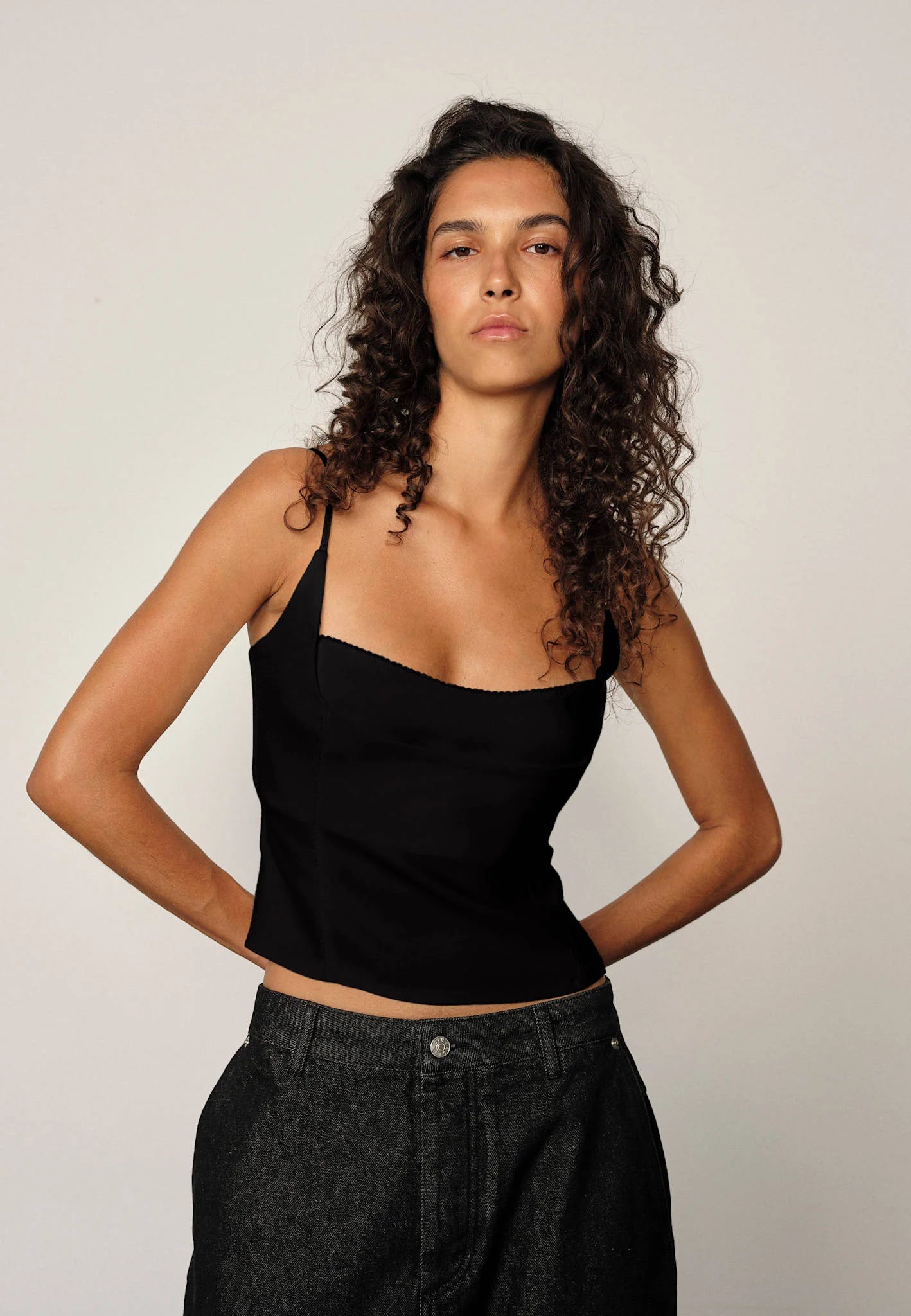 HERSKIND Top "Toma" black
