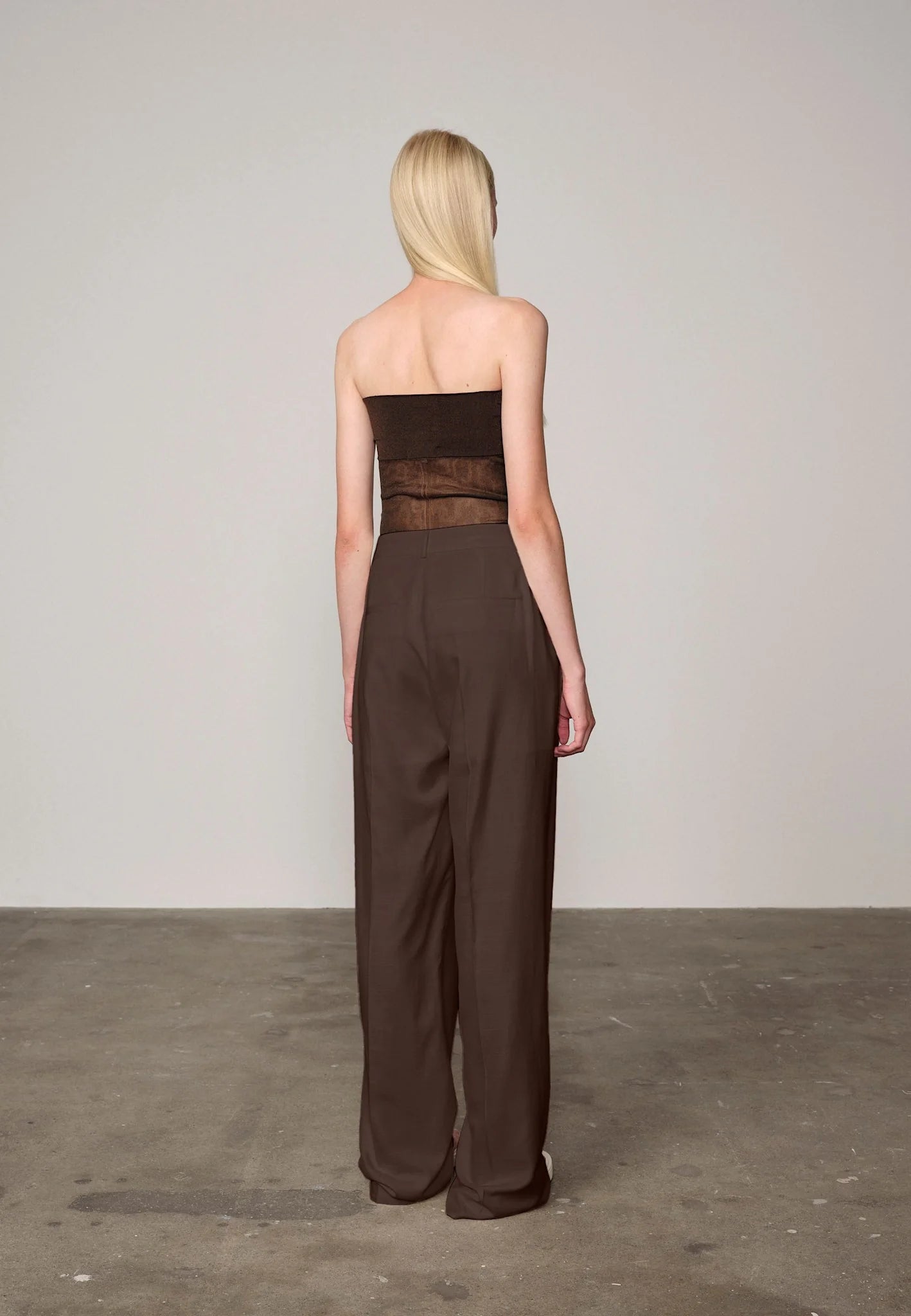 HERSKIND Pants "Alina" java brown