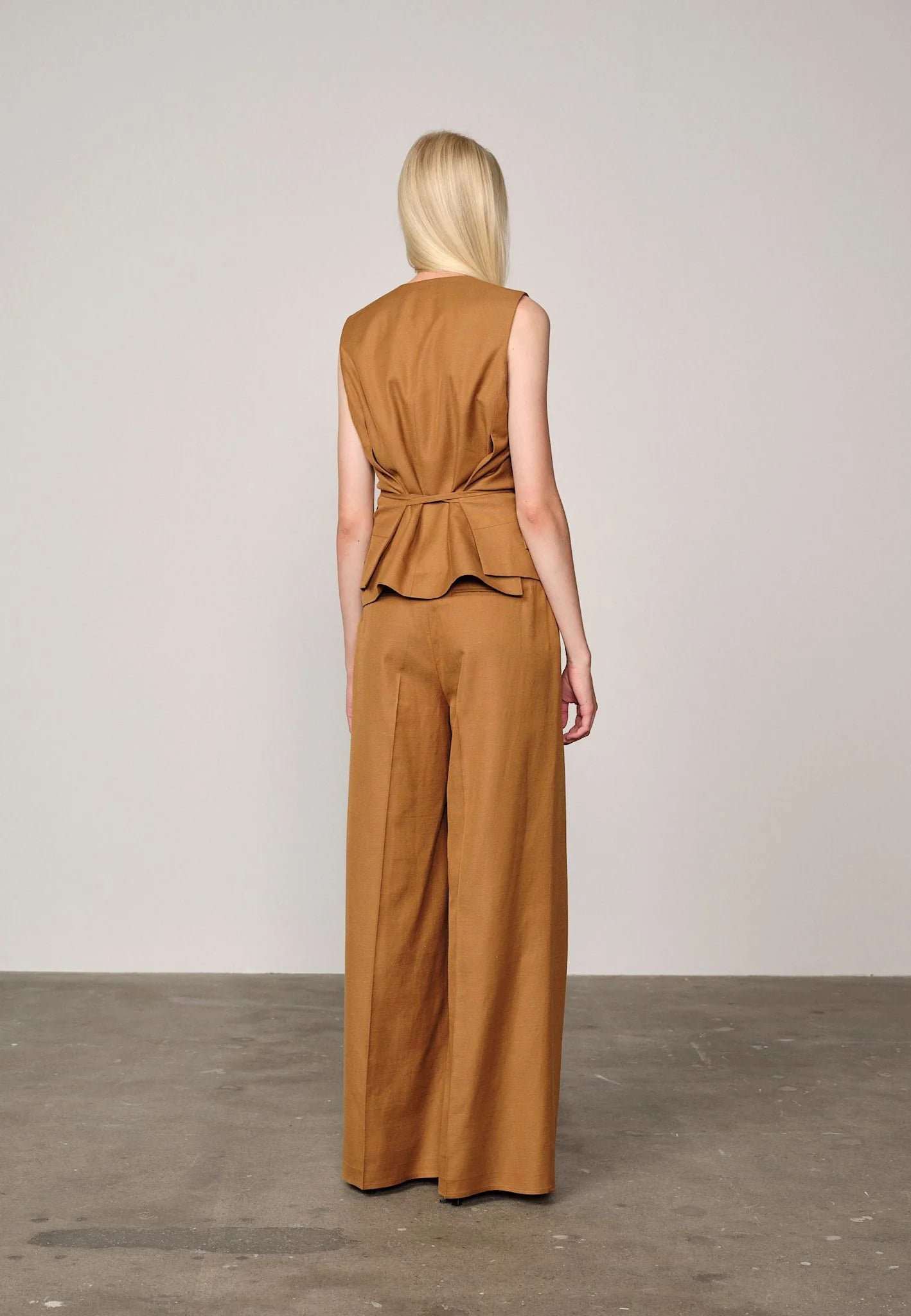 HERSKIND Pants "Lotus" toffee