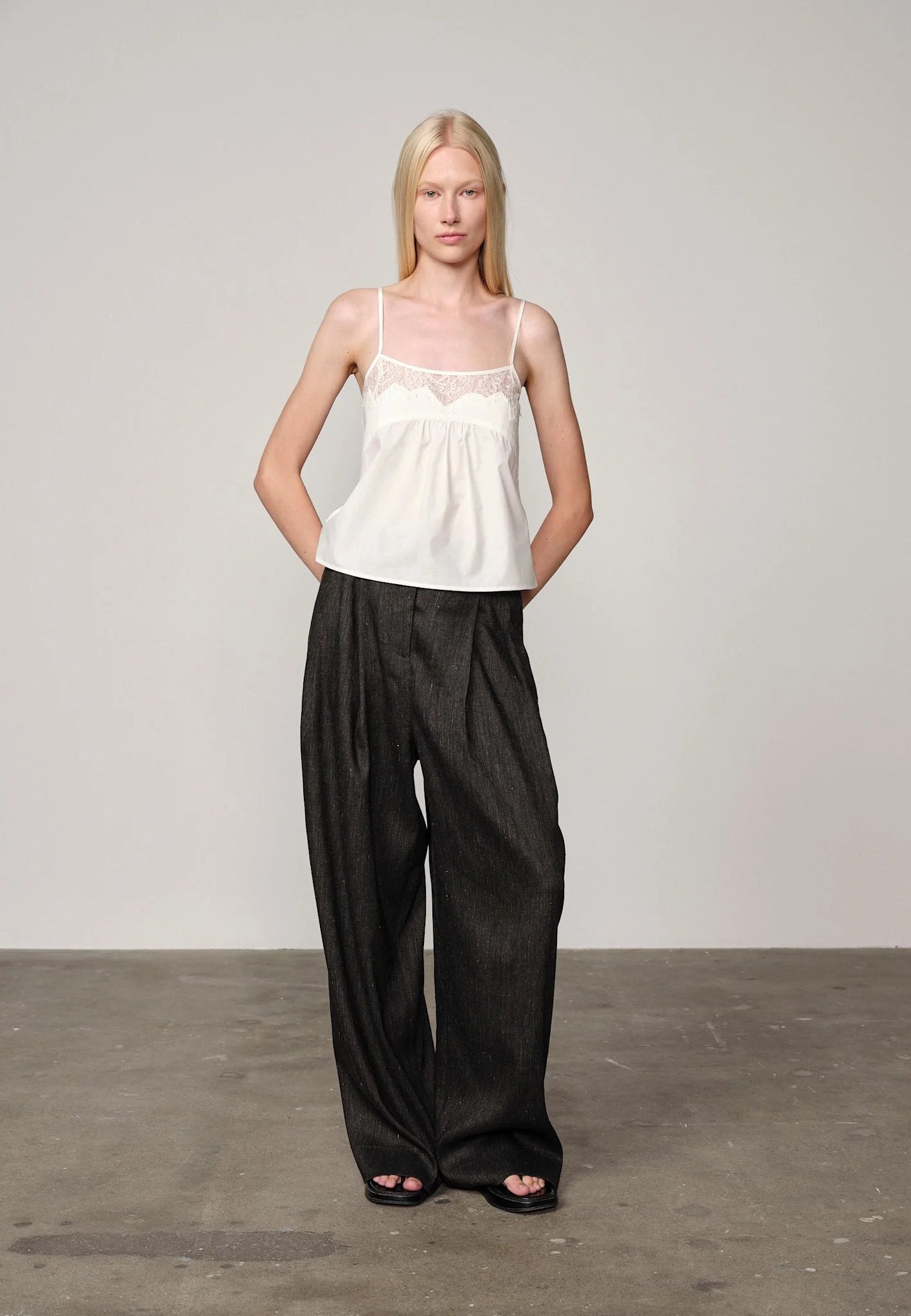 HERSKIND Top "Paulo" white