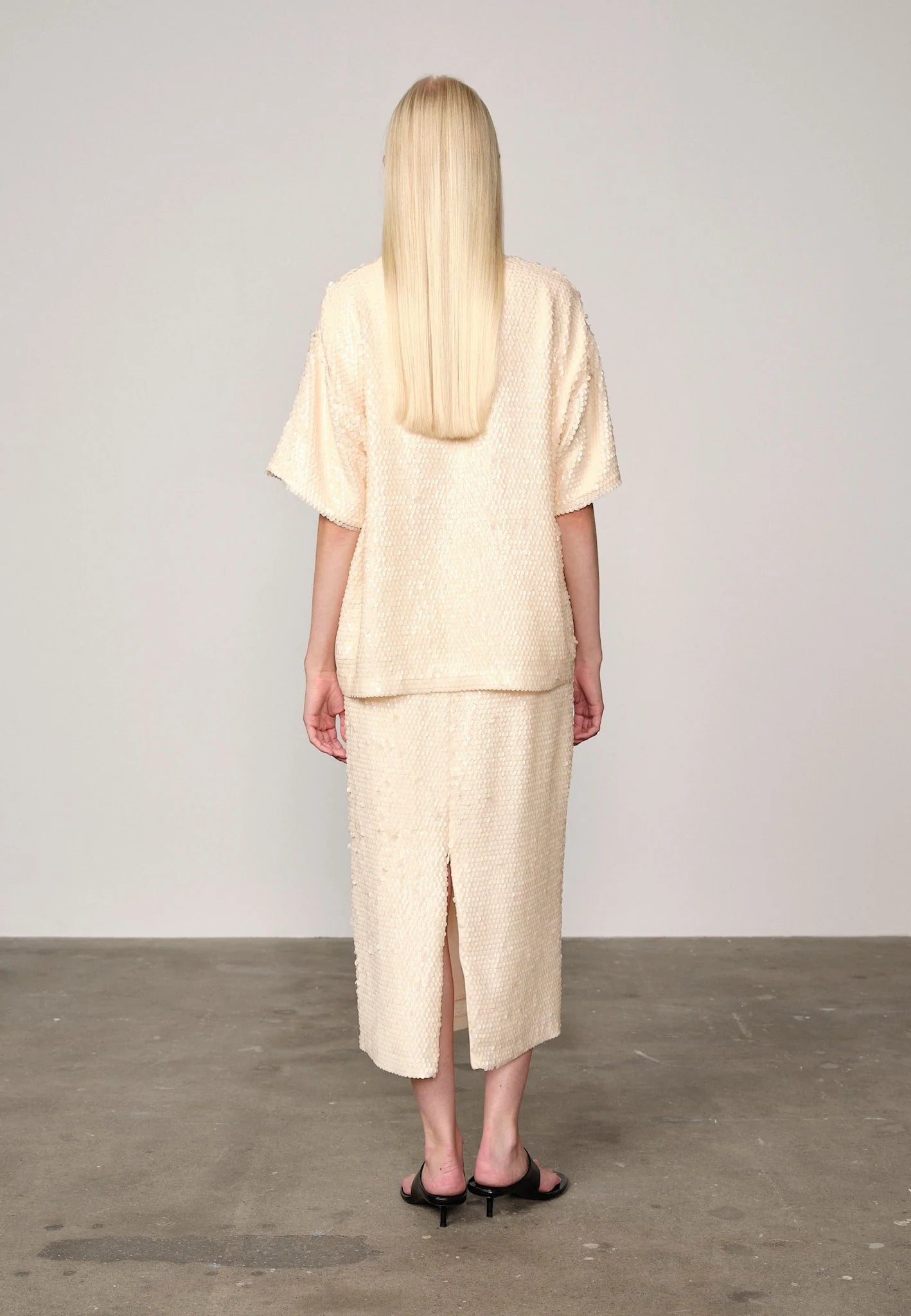 HERSKIND T-Shirt "Larsson" creme