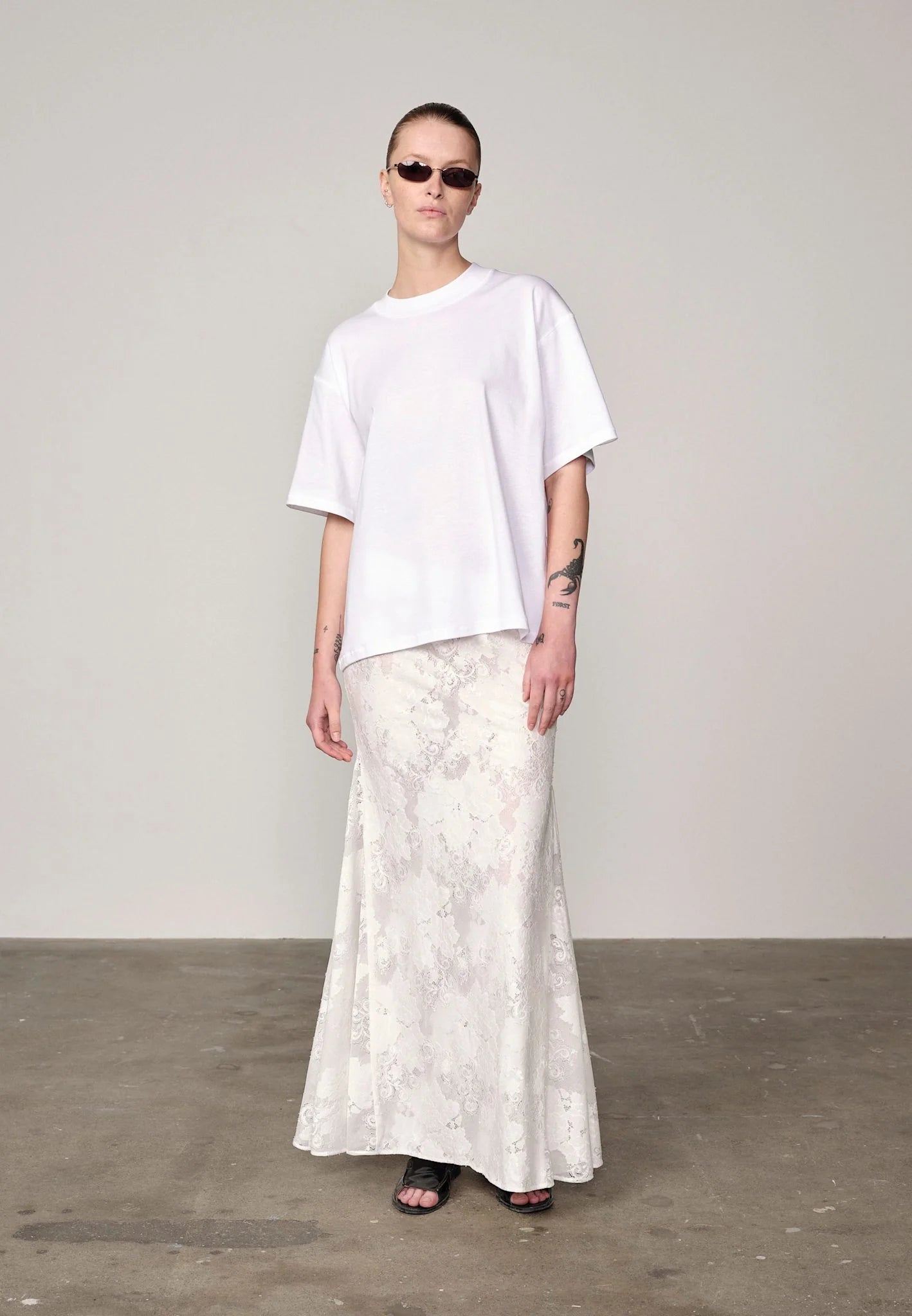 HERSKIND Skirt "Pelé" off white