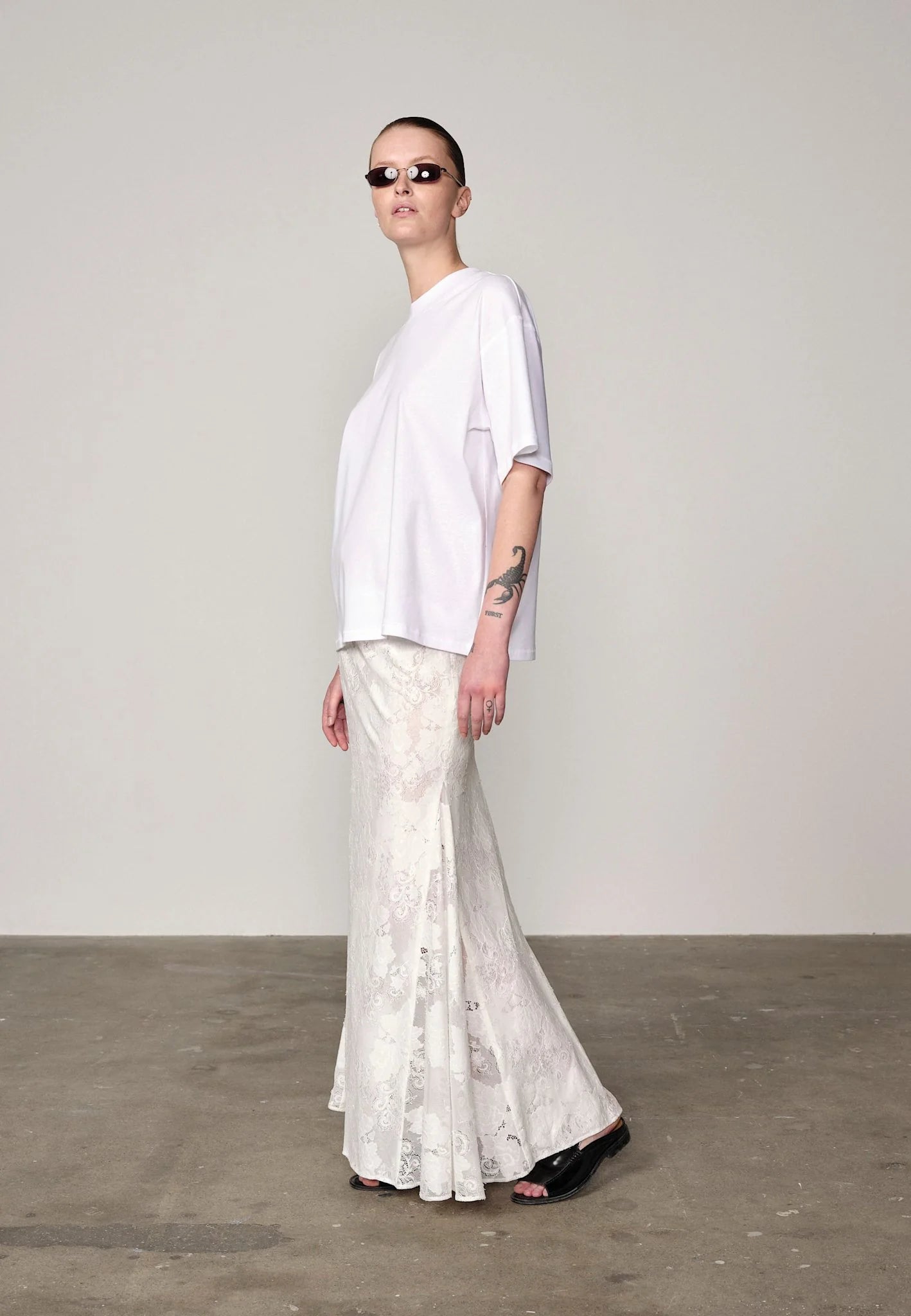 HERSKIND Skirt "Pelé" off white