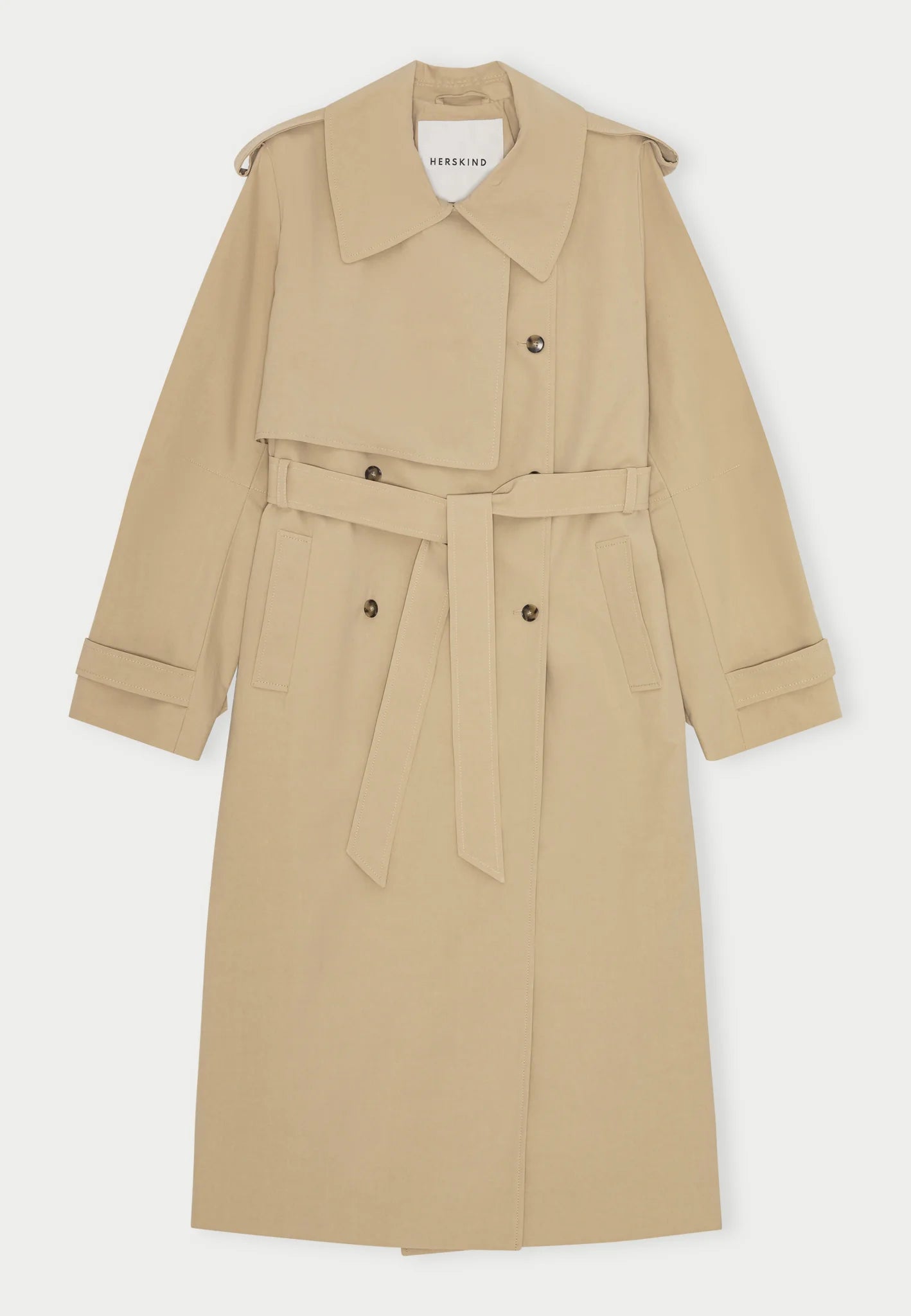 HERSKIND Trenchcoat "Fernandes" bison