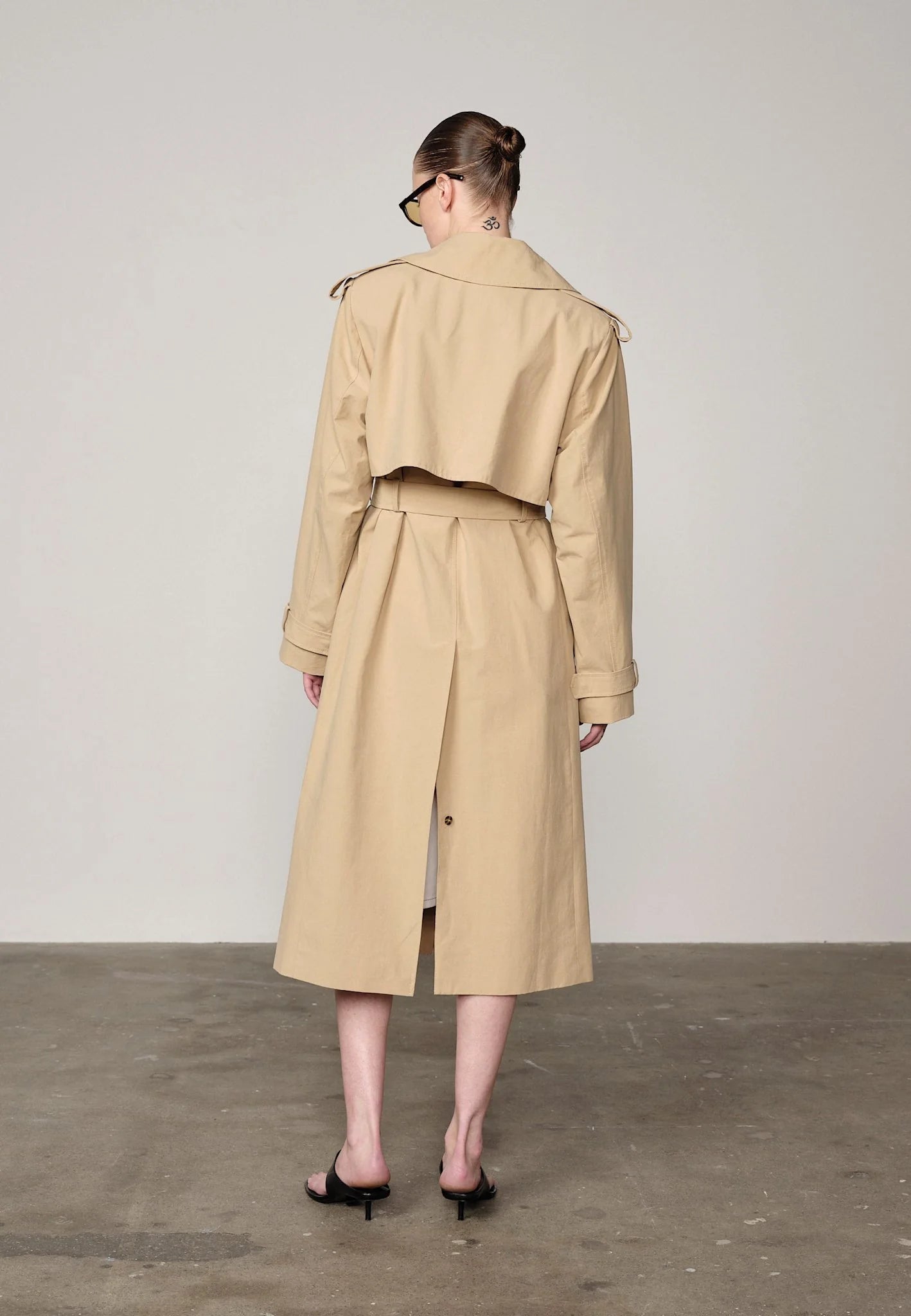 HERSKIND Trenchcoat "Fernandes" bison