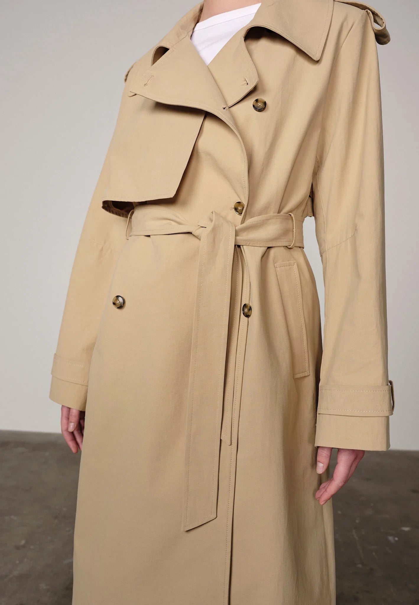 HERSKIND Trenchcoat "Fernandes" bison