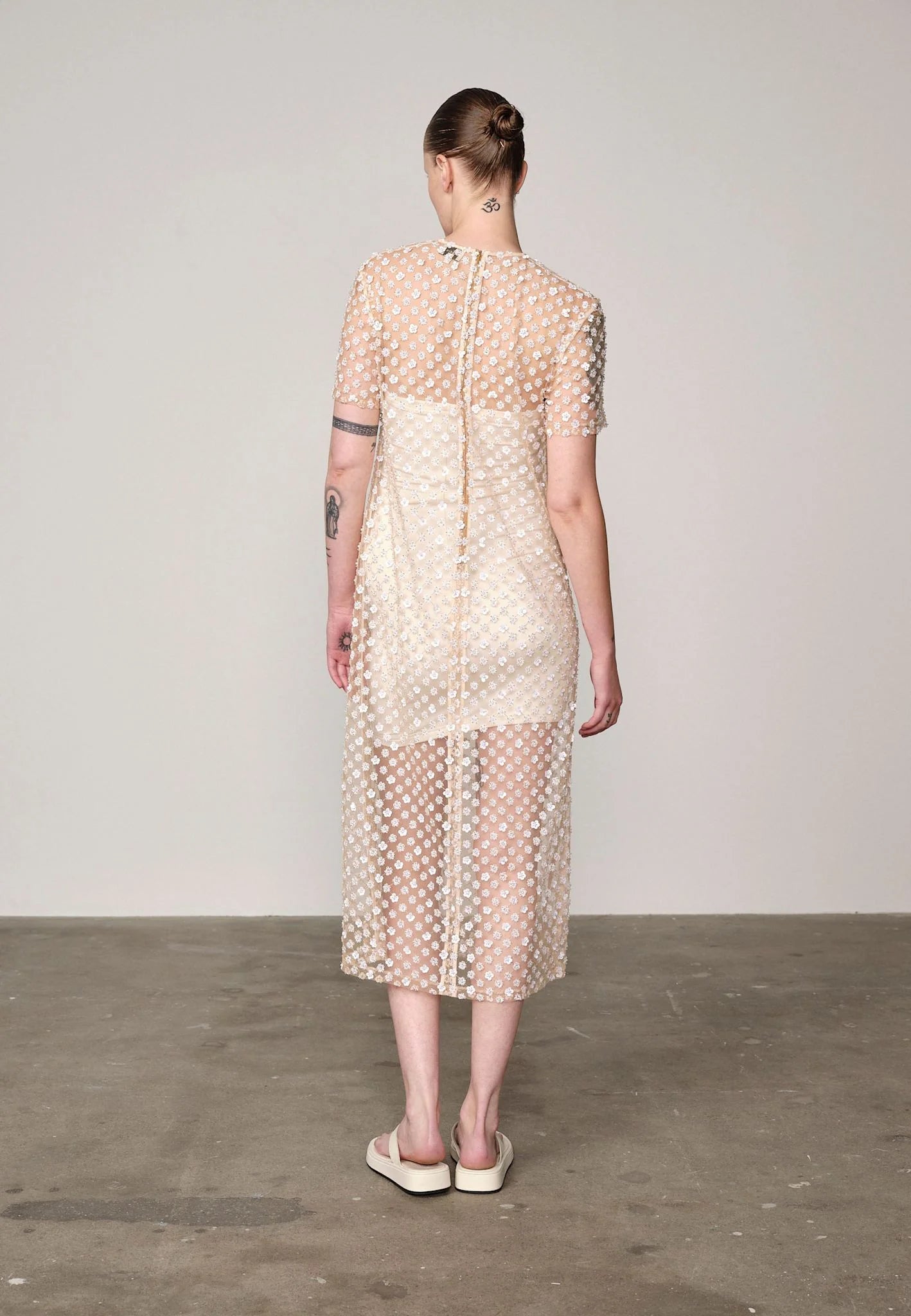 HERSKIND Dress "Babel" creme