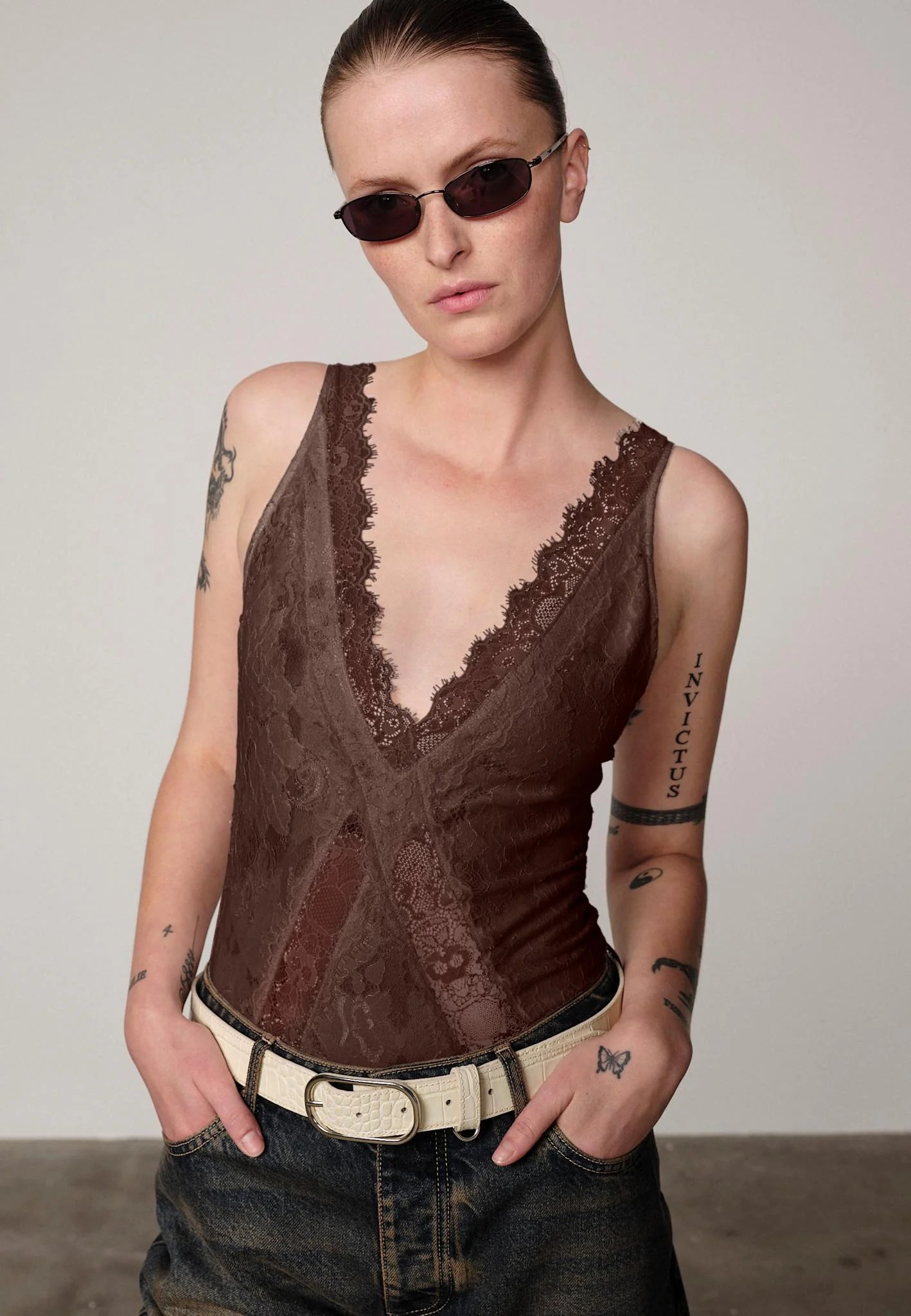 HERSKIND Body "Johannes" java brown