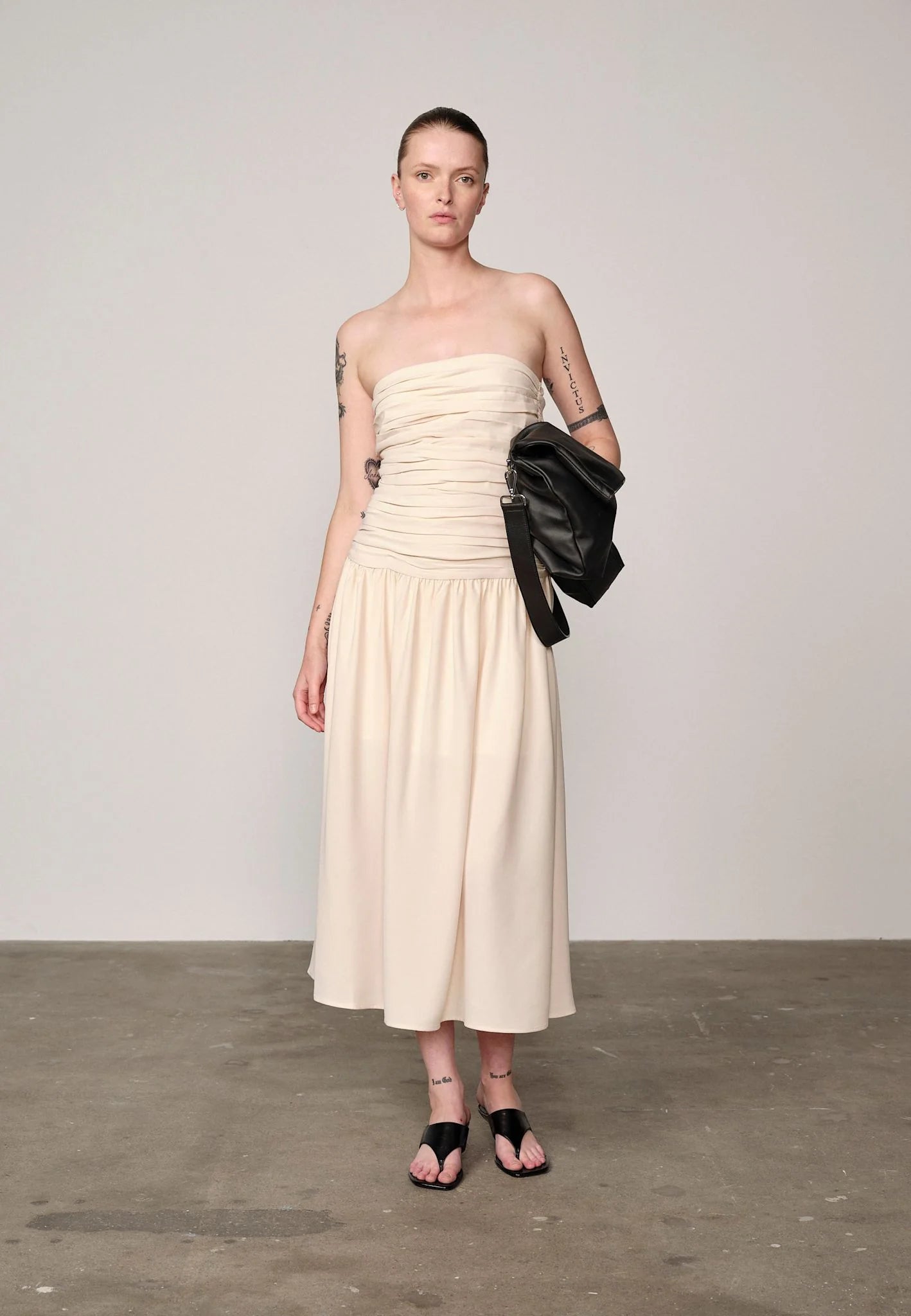 HERSKIND Dress "Reese" creme