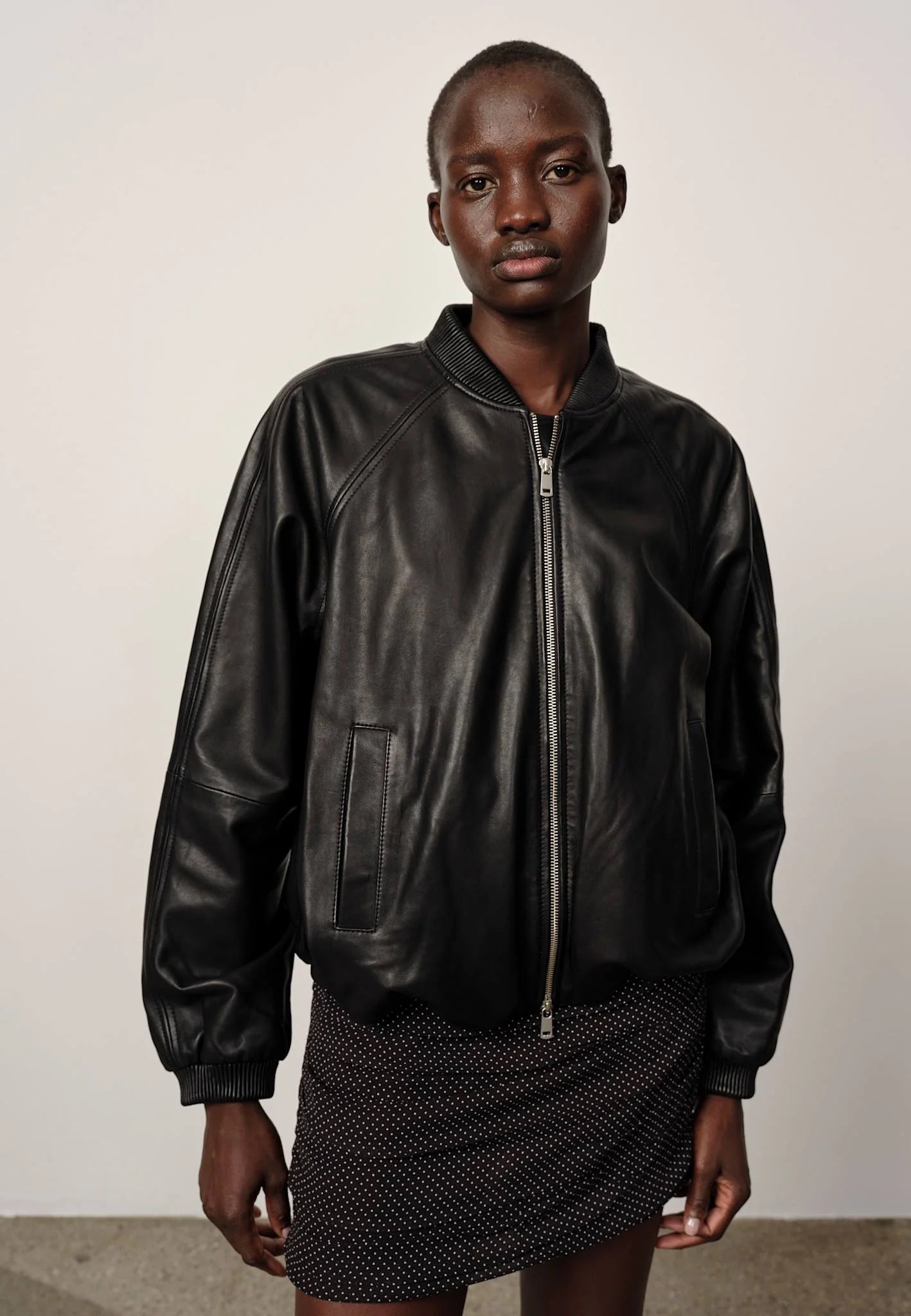 HERSKIND Bomber Jacket "Yvette" black