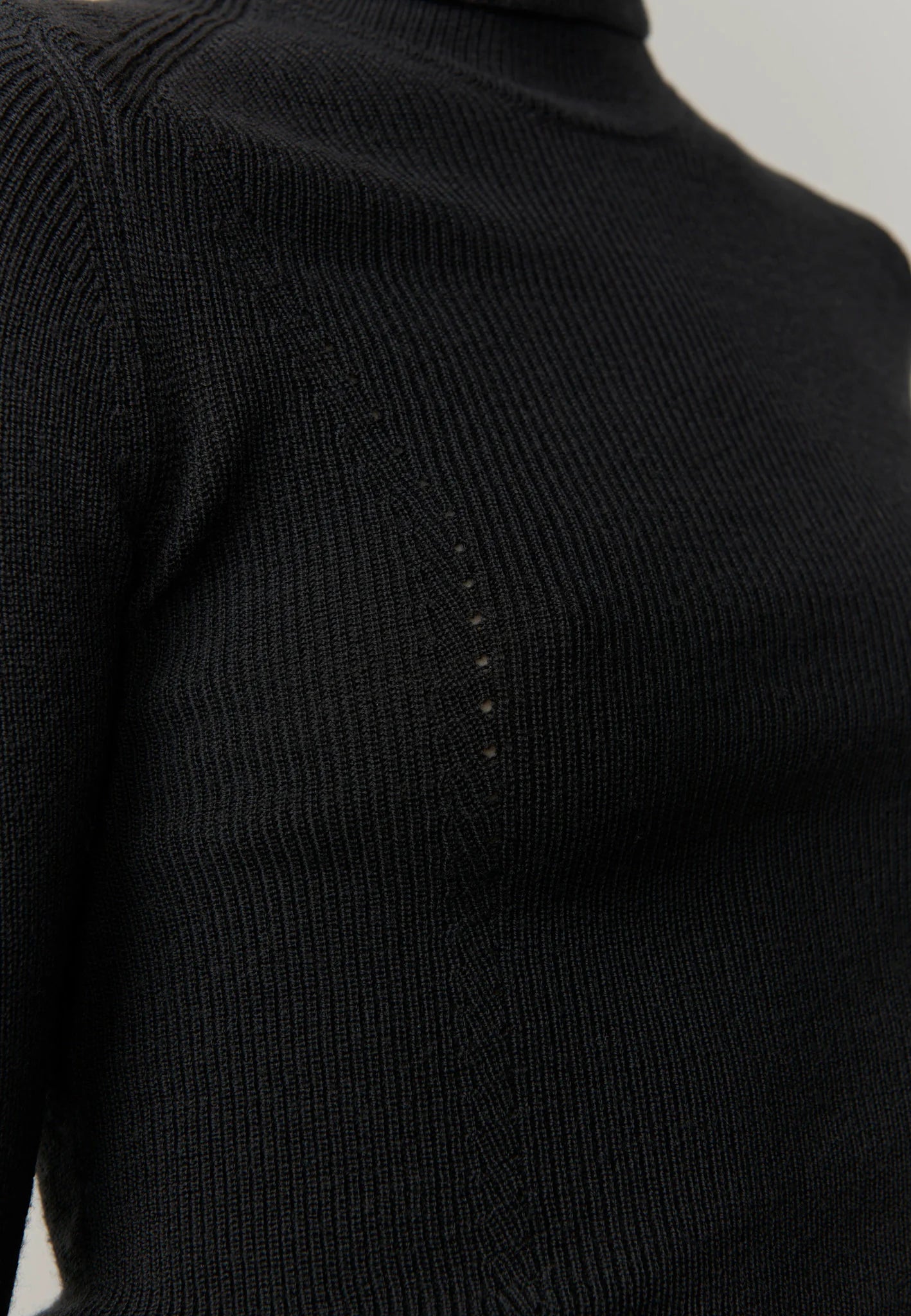HERSKIND Pullover "Bib" dark grey