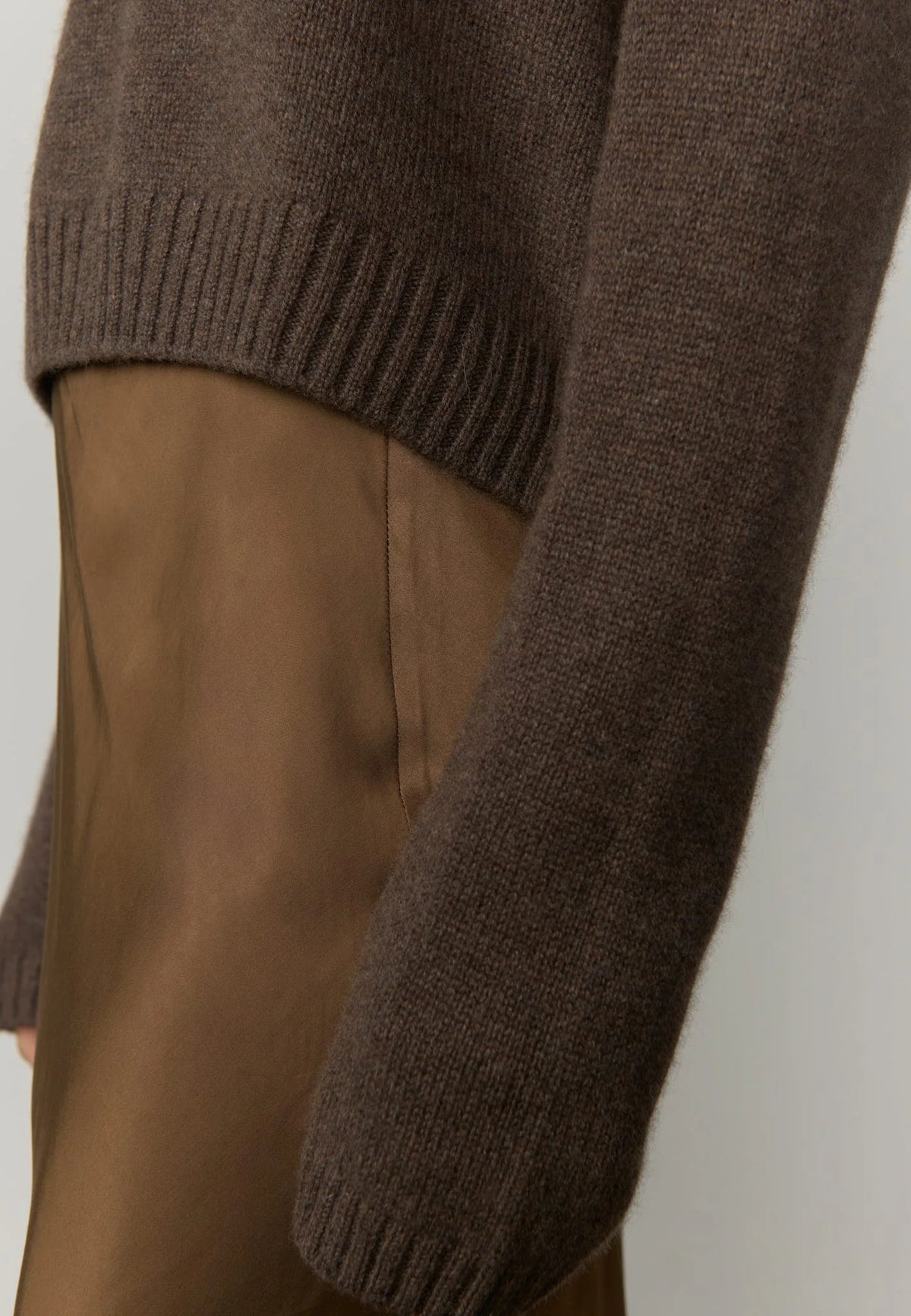 HERSKIND Pullover "Constantine" brown melange