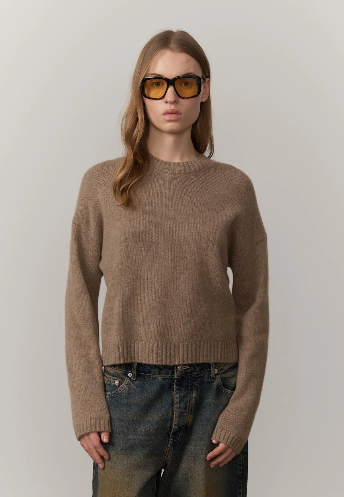 HERSKIND Pullover "Constantine" croissant
