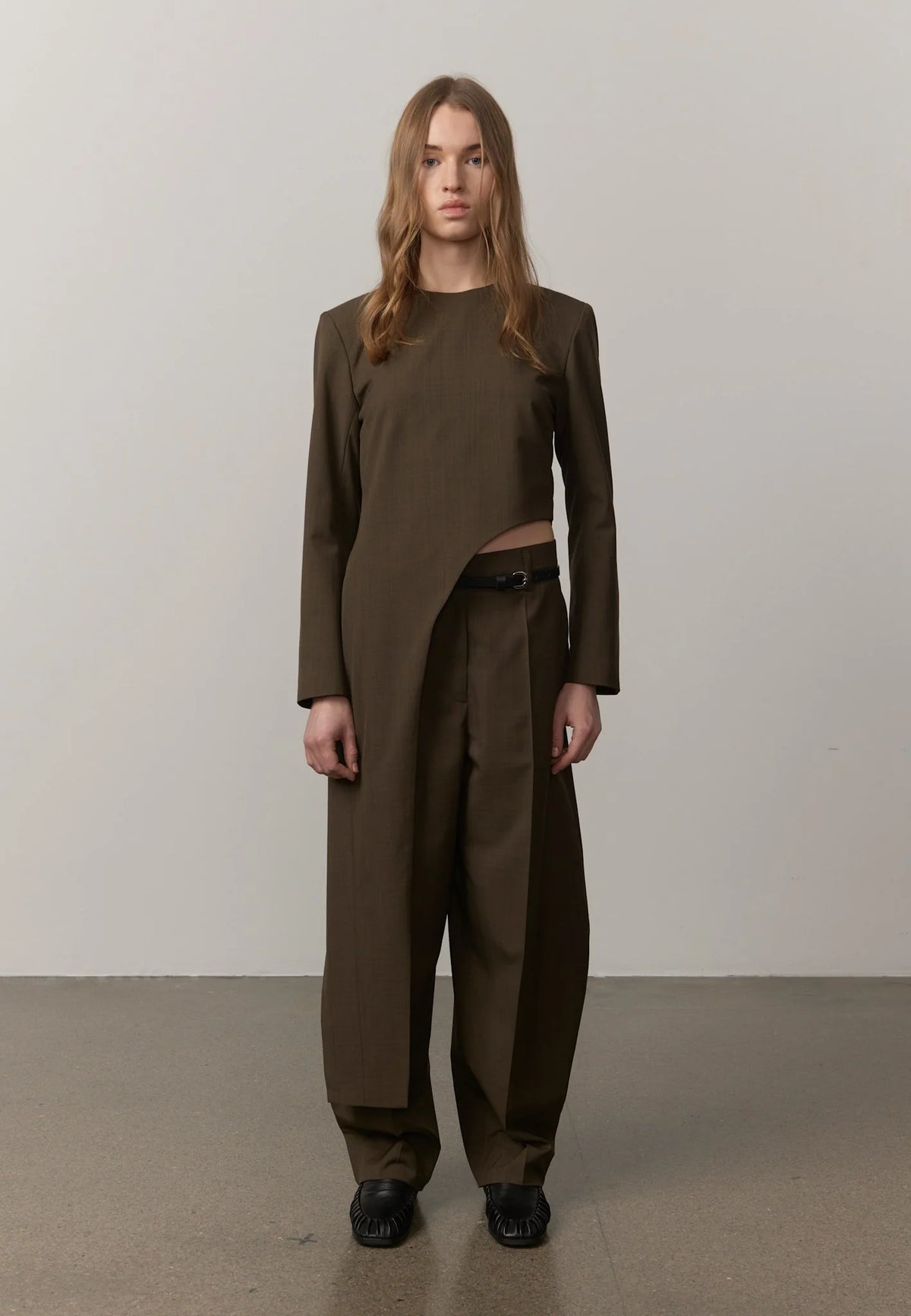 HERSKIND Blouse "Valentina" khaki