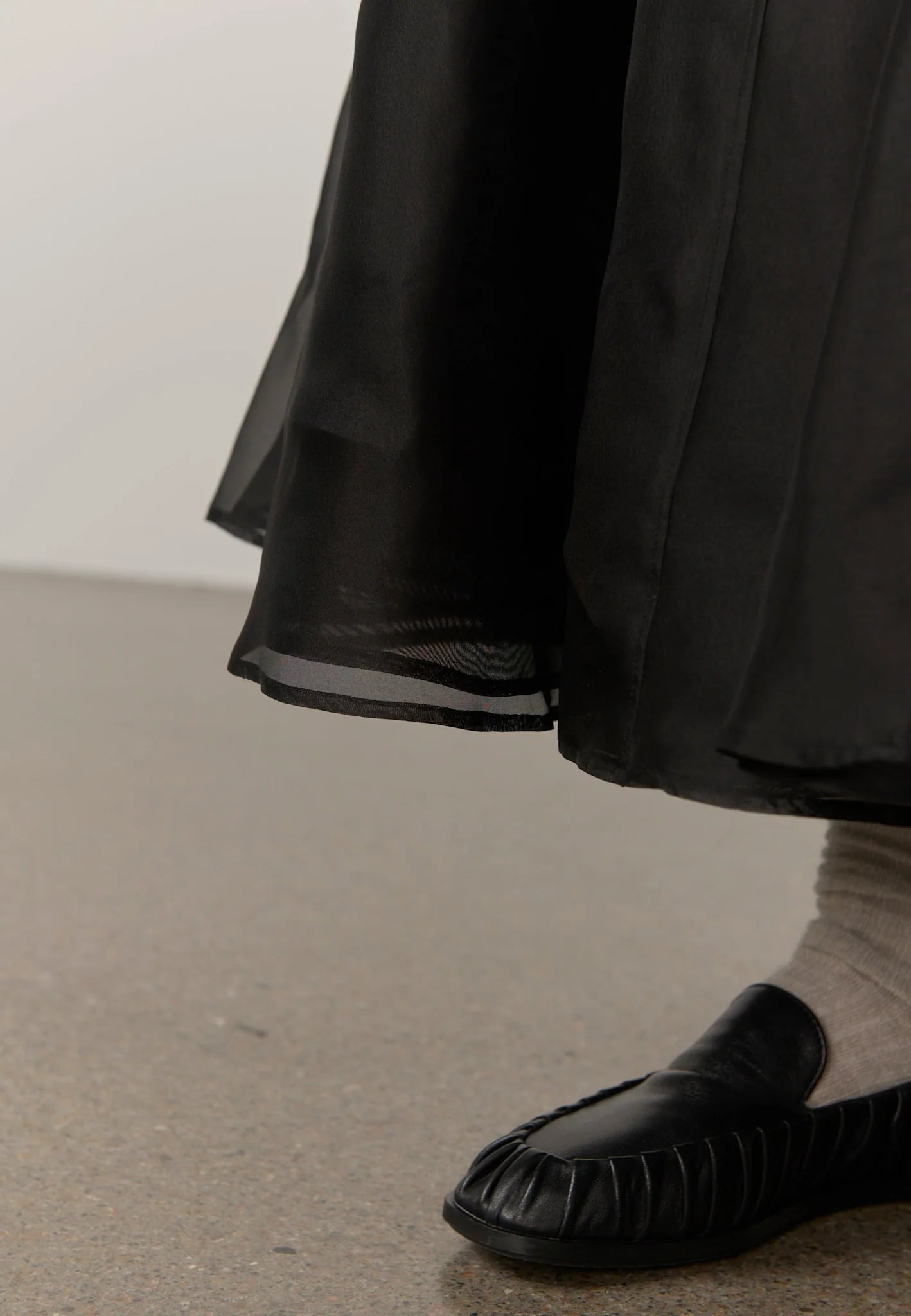 HERSKIND Silk Skirt "Greta" black