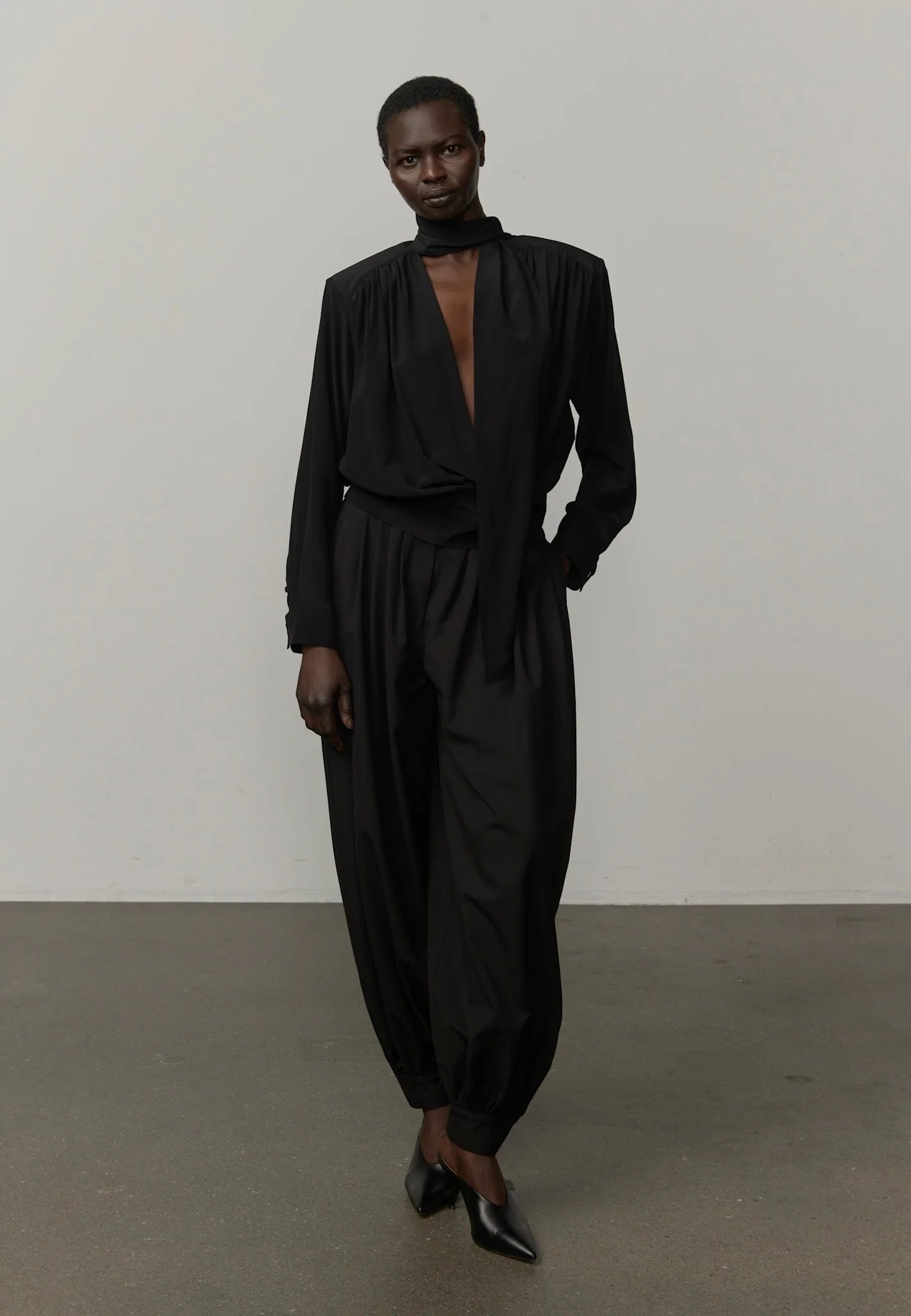HERSKIND Blouse "Juan" black