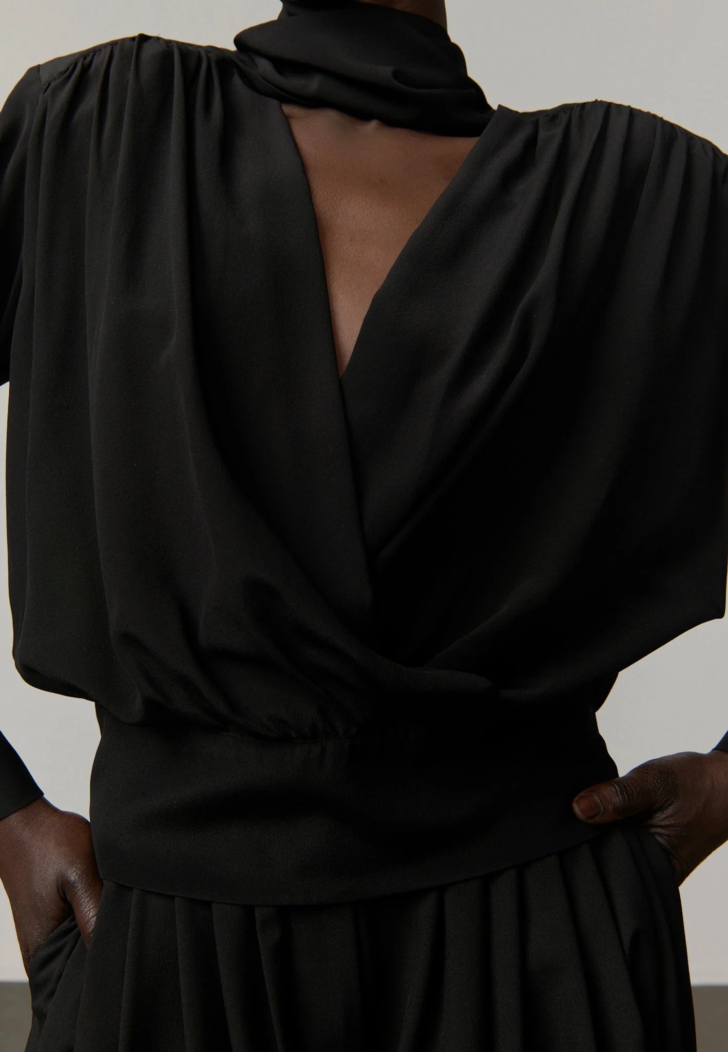 HERSKIND Blouse "Juan" black