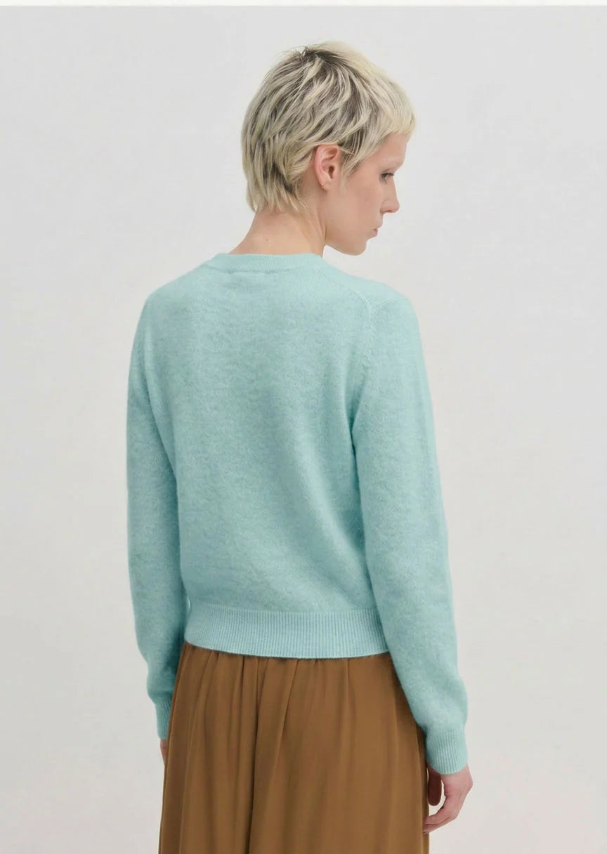 HERSKIND Pullover "Elena" misty blue