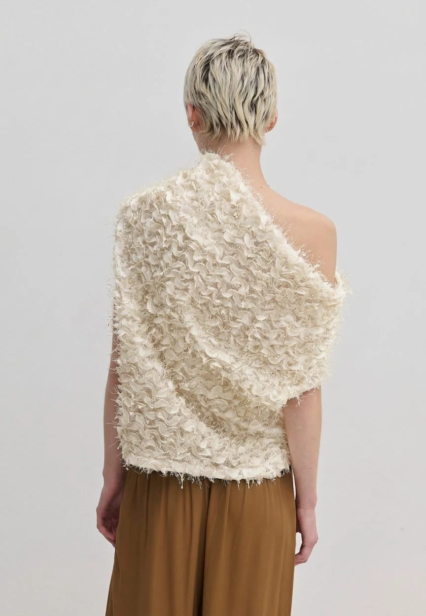 HERSKIND Top "Scott" cream