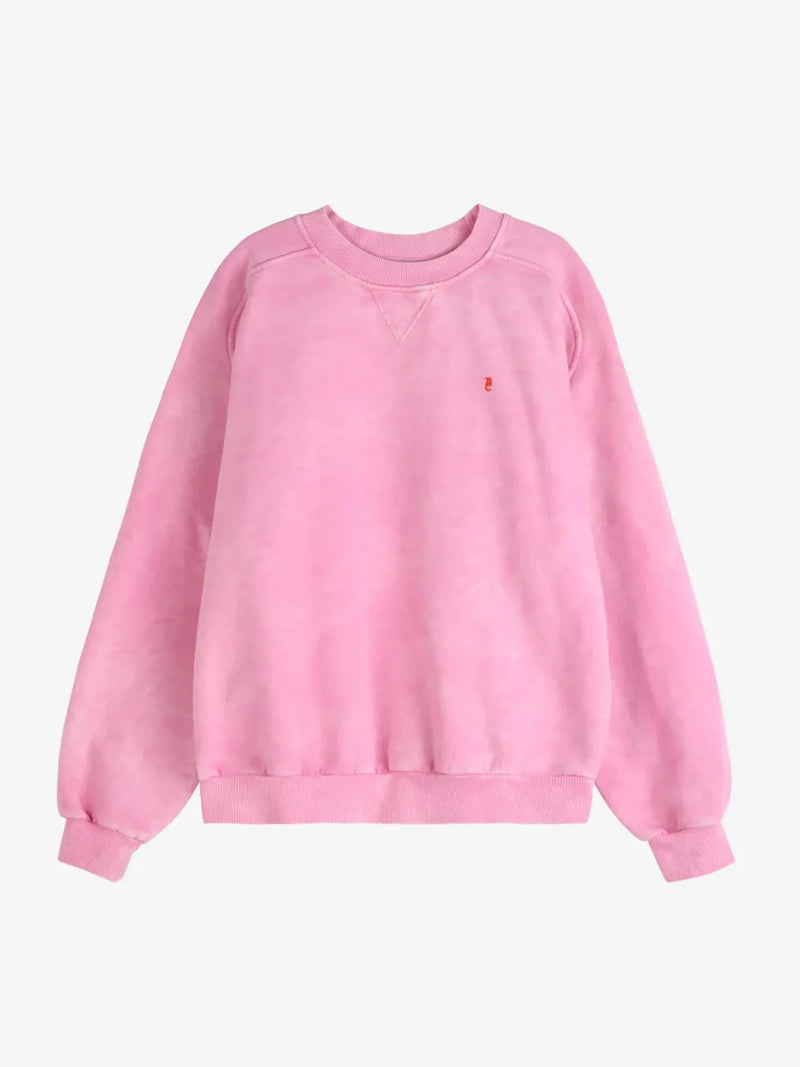 Bobo Choses Pullover Sweater Bear pink