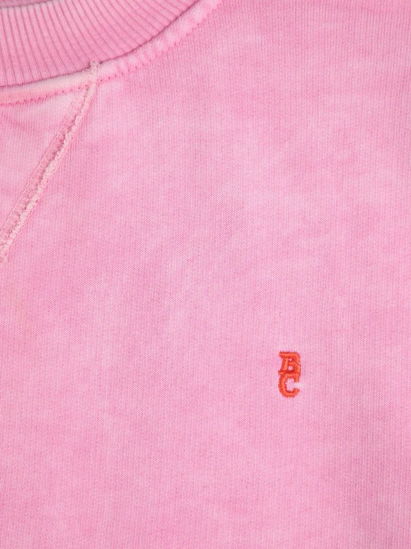 Bobo Choses Pullover Sweater Bear pink