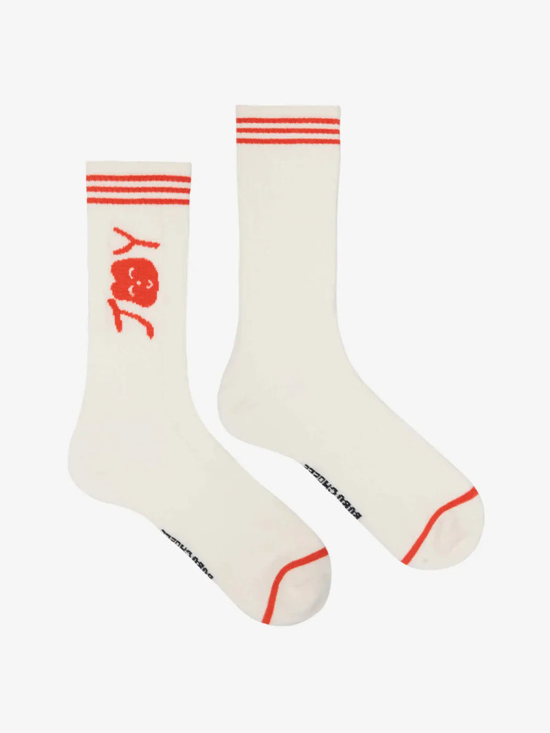 Bobo Choses Socks Joy red