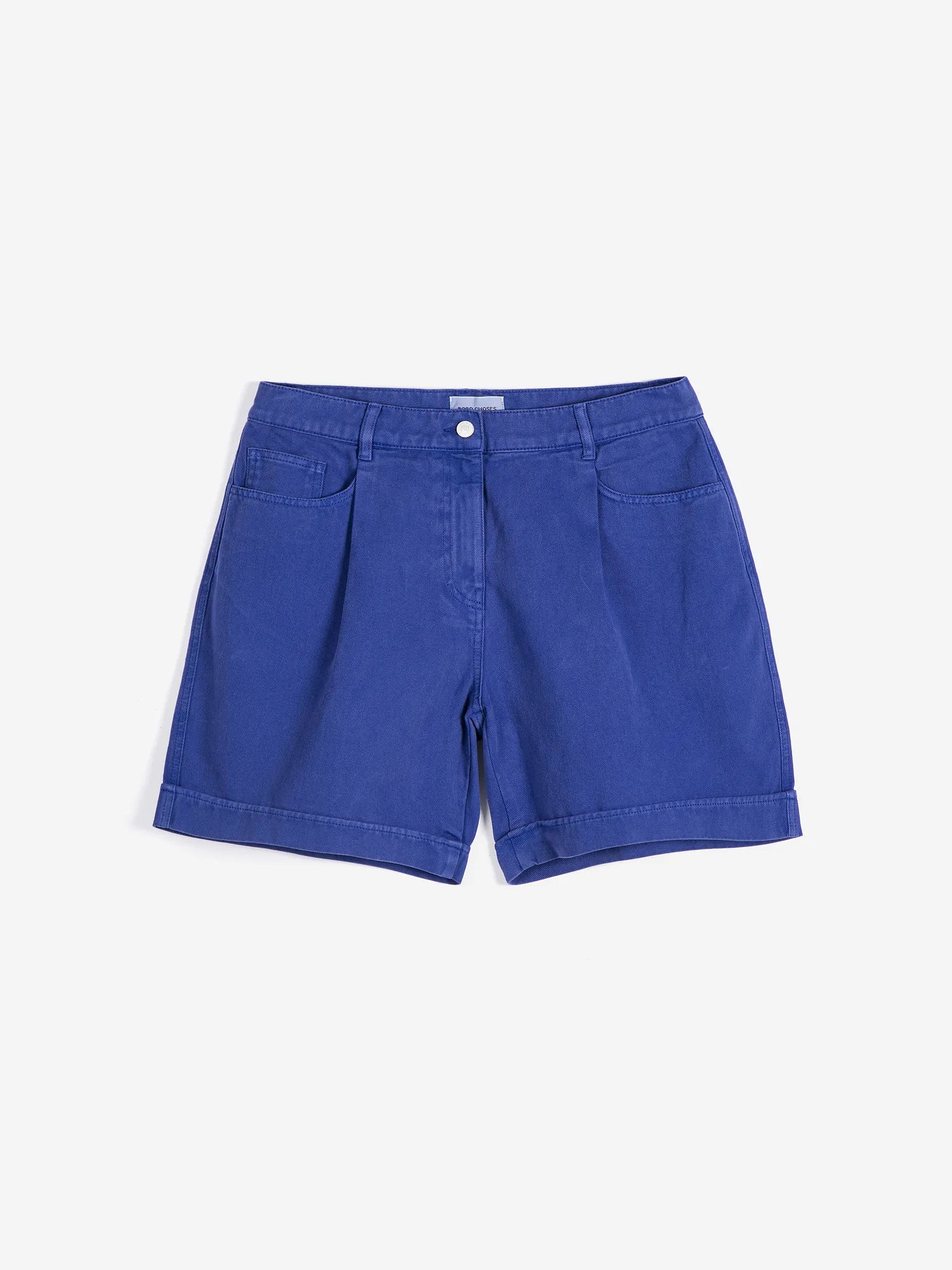 BOBO CHOSES Bermudas "Pleated twill" blue