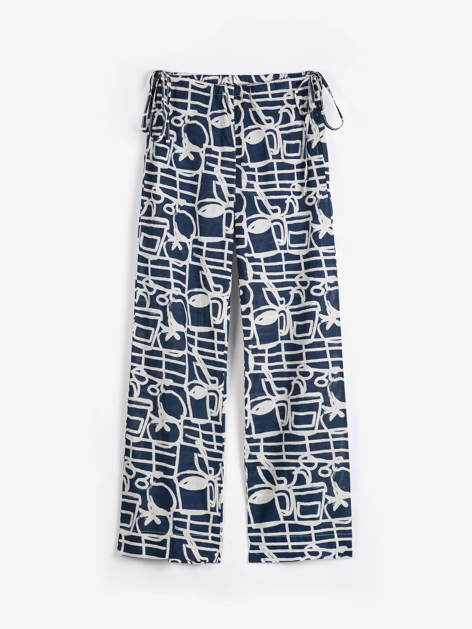 BOBO CHOSES Pants "Cookery festival" navy blue