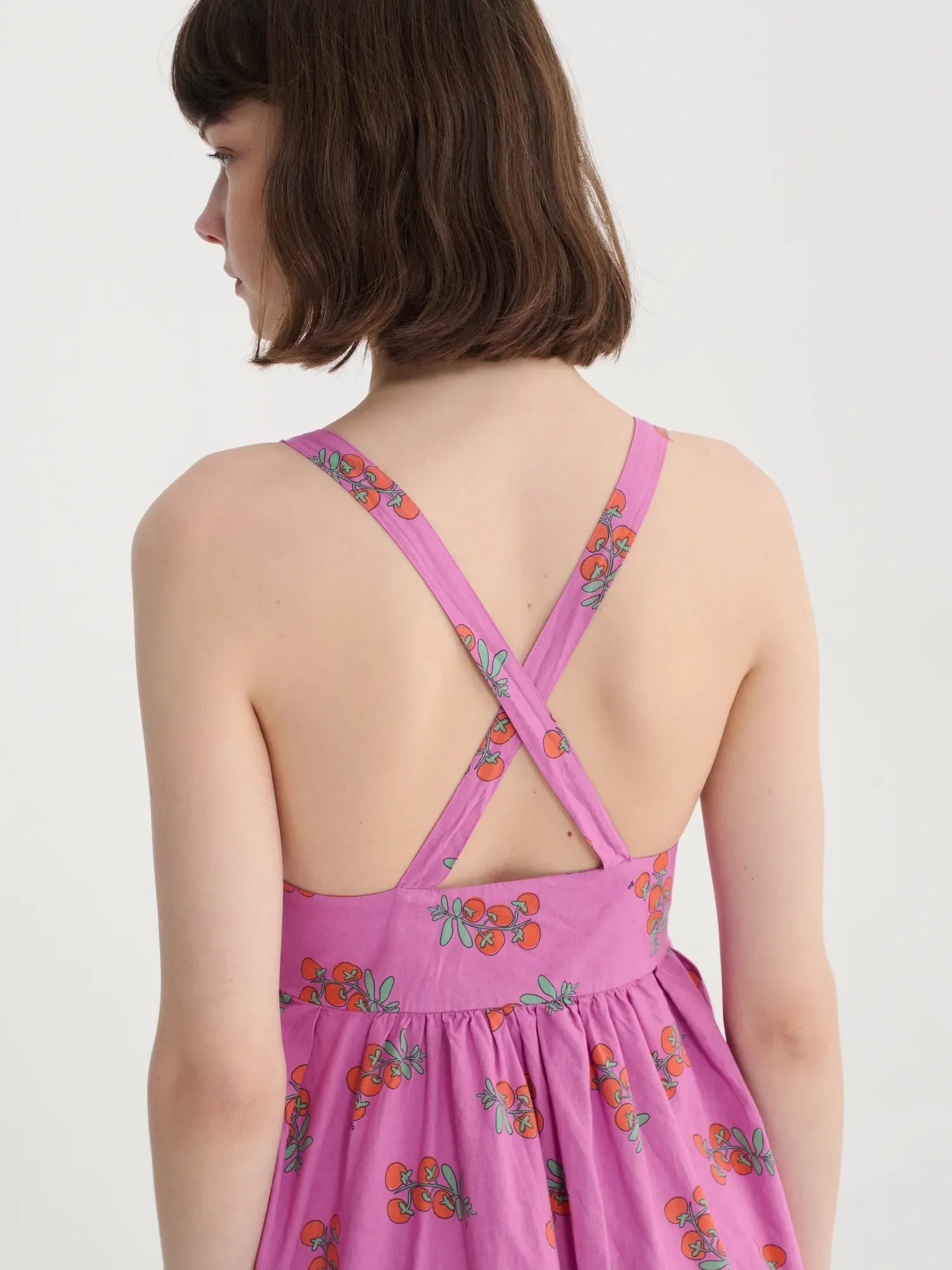 BOBO CHOSES Dress "Juicy tomatoes" purple