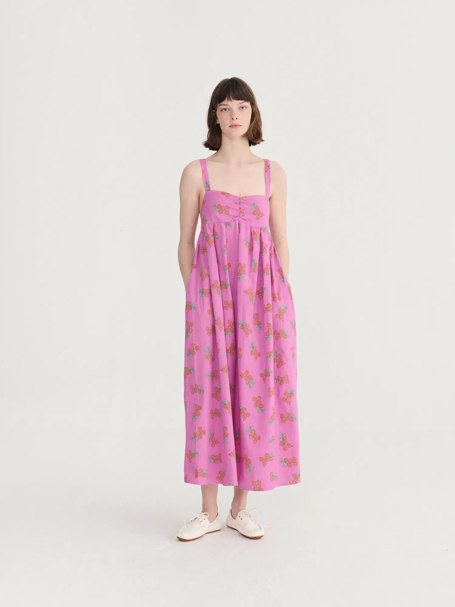 BOBO CHOSES Dress "Juicy tomatoes" purple