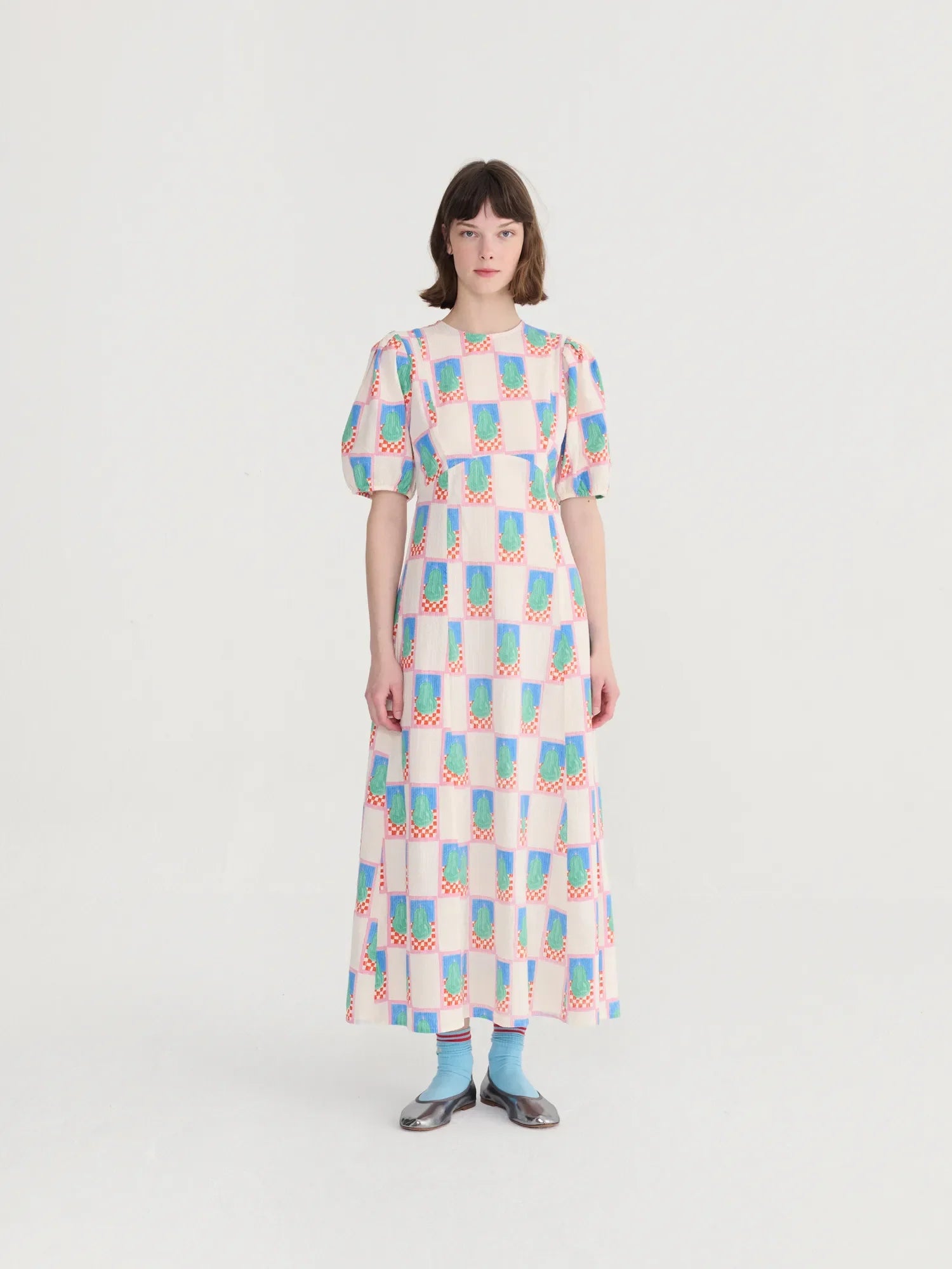 BOBO CHOSES Dress "Pear pattern" multicolor