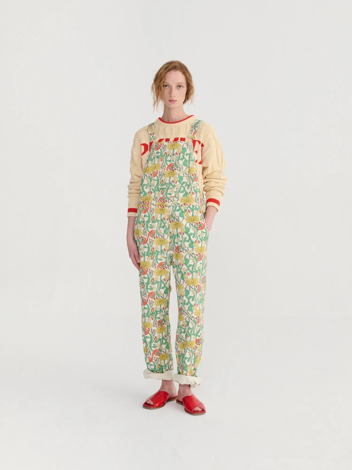 BOBO CHOSES Pants "Herbalist" multicolor