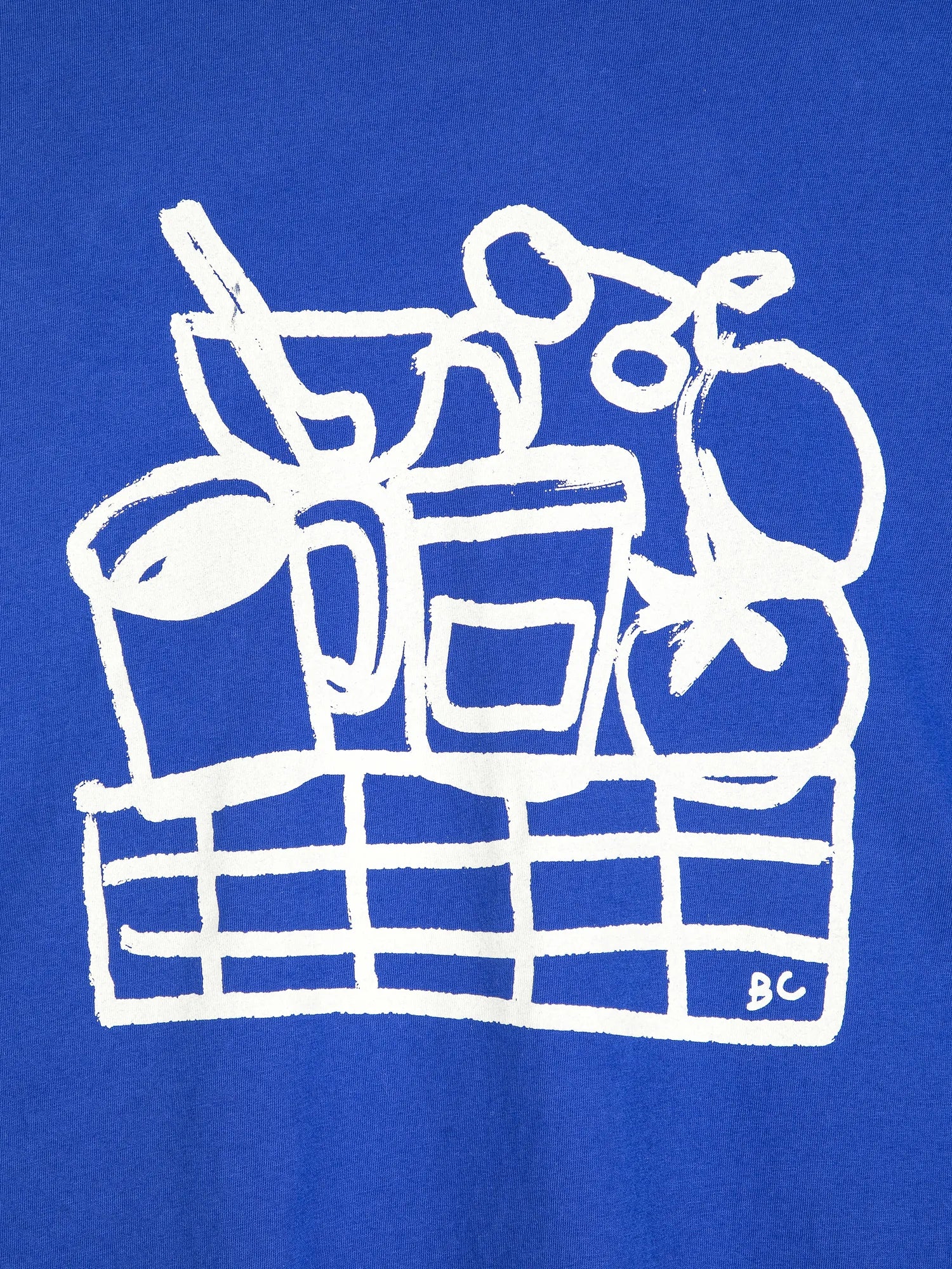 BOBO CHOSES T-Shirt "Cookery festival" blue