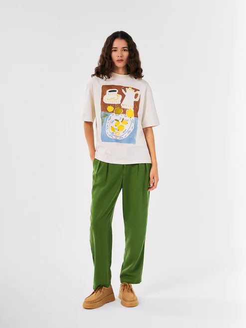 Bobo Choses Pants Carrot green