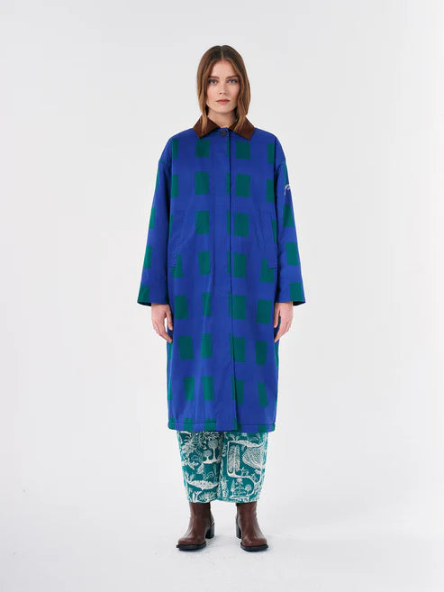 Bobo Choses Coat Color Game check