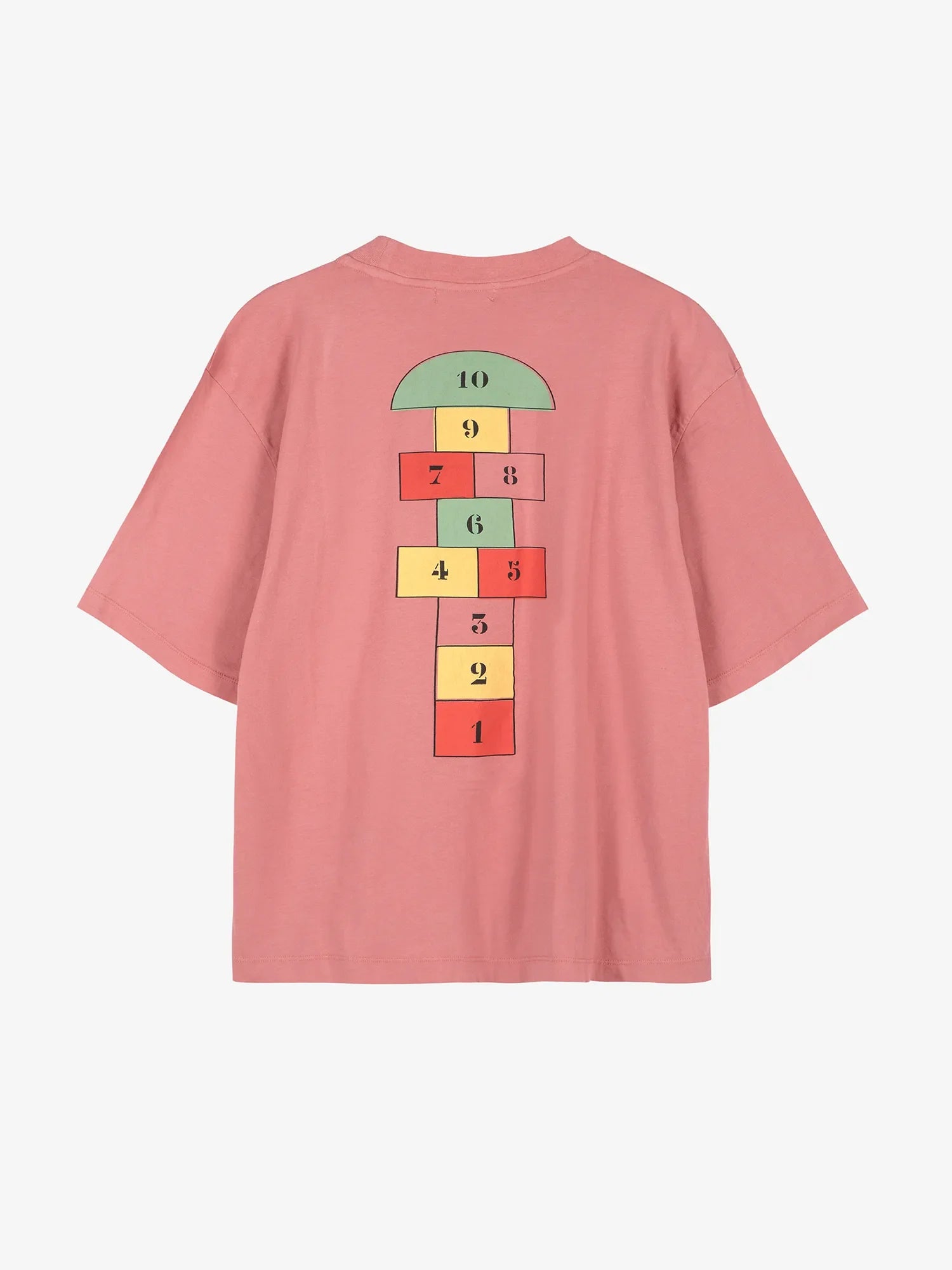 BOBO CHOSES T-Shirt "Hopscotch" pink