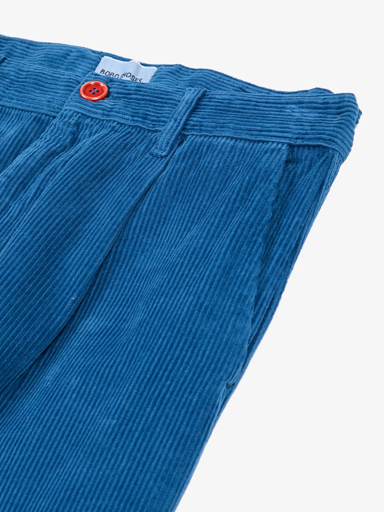 BOBO CHOSES Pants "pleated corduroy" blue
