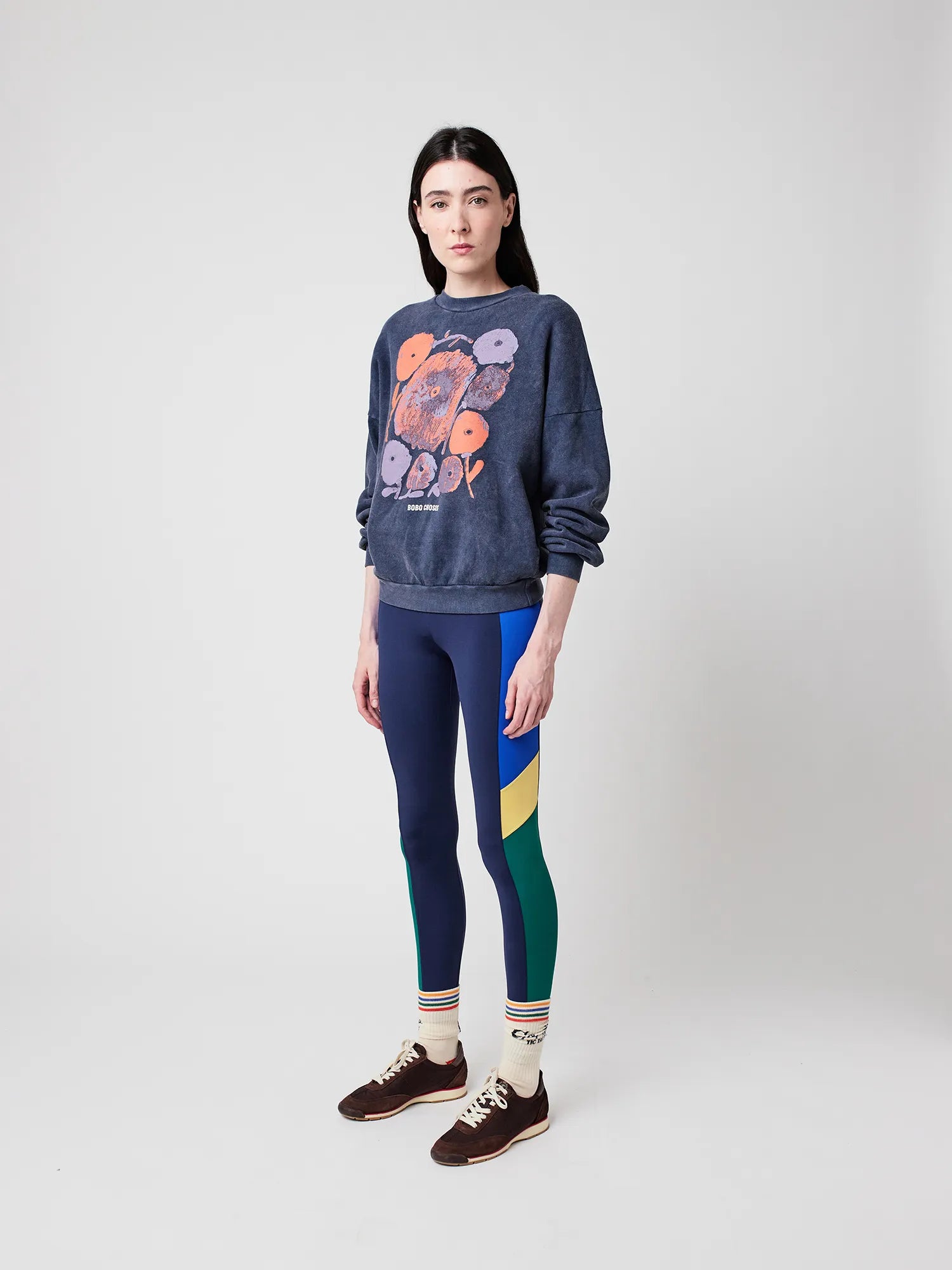 BOBO CHOSES Sporty Leggings "Color block" multicolor